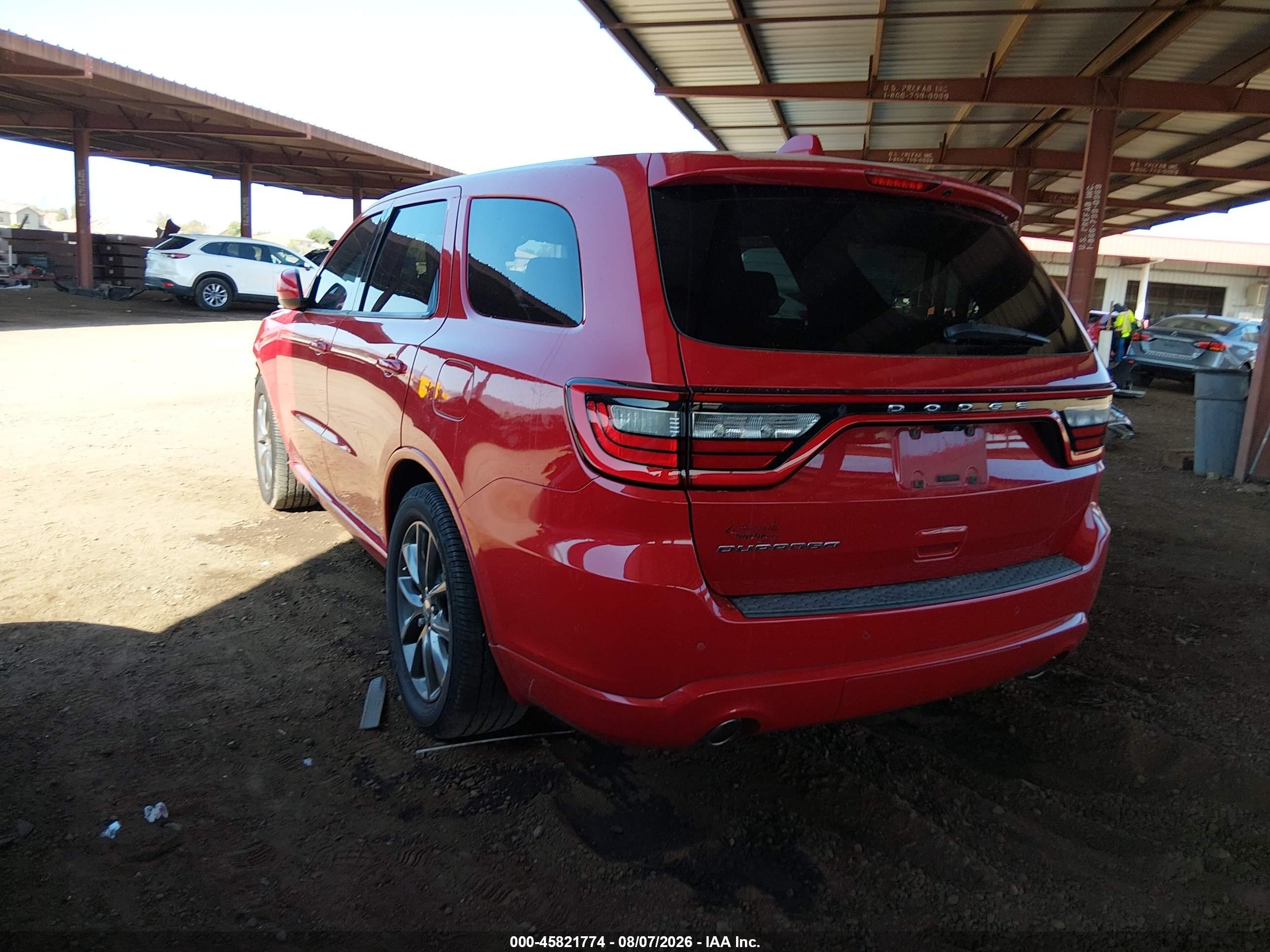2015 Dodge Durango Sxt Red vin: 1C4RDHAG1FC222513