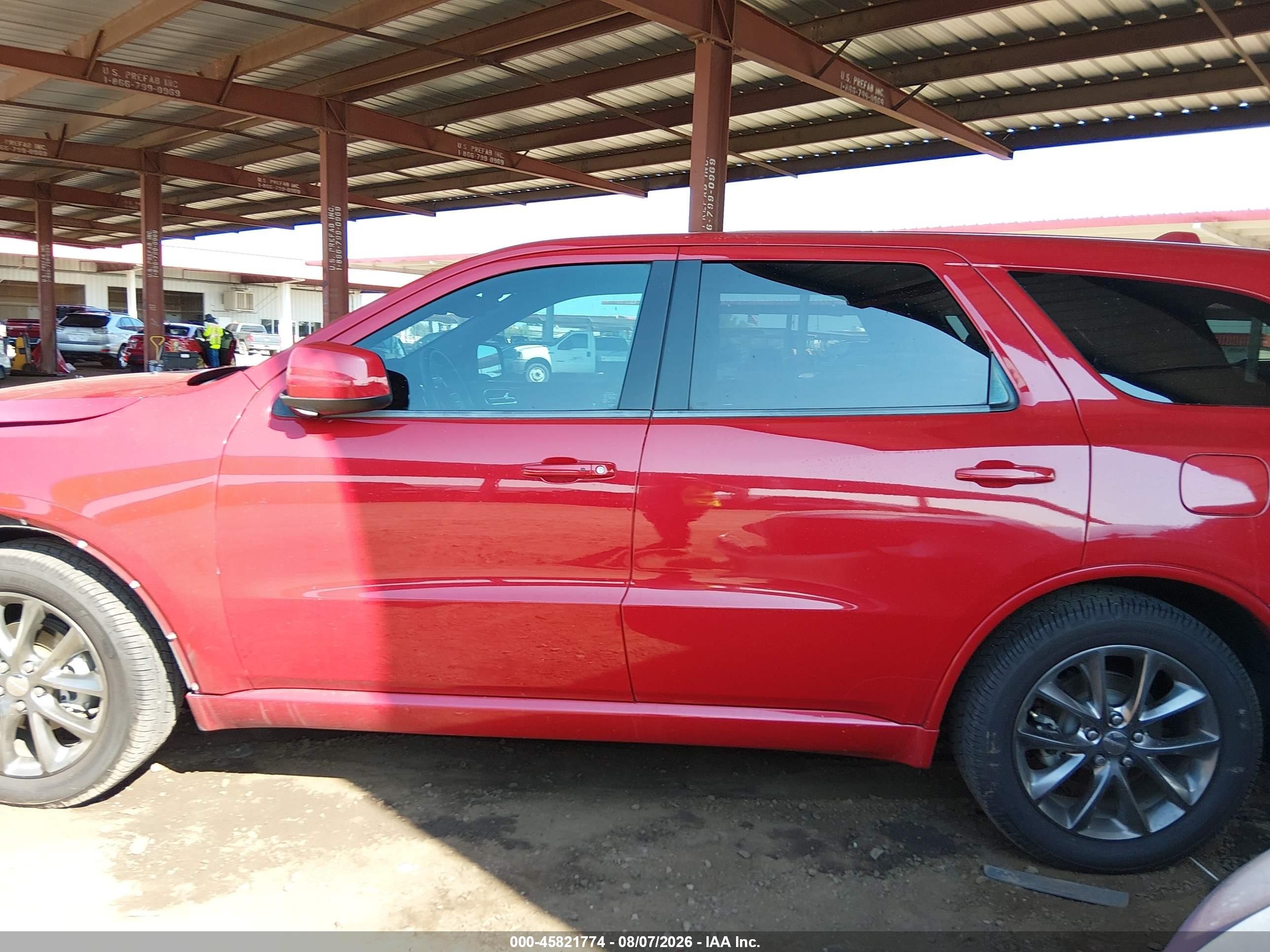 2015 Dodge Durango Sxt Red vin: 1C4RDHAG1FC222513