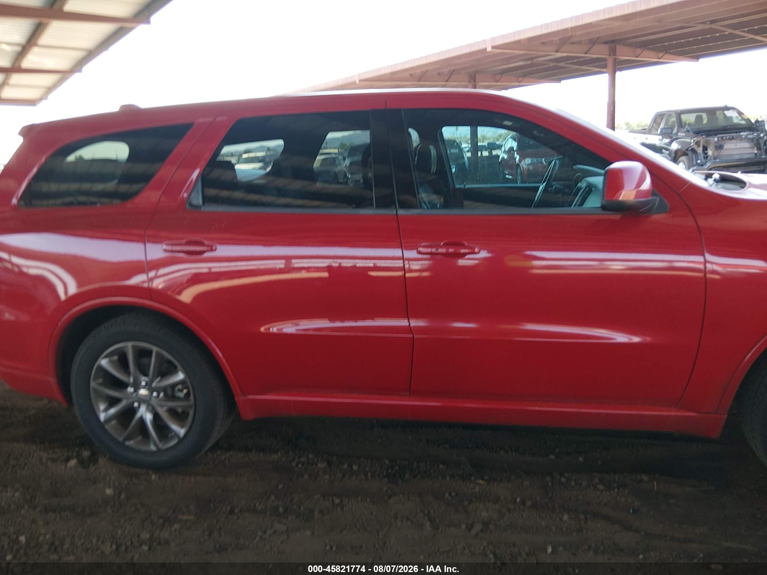 2015 Dodge Durango Sxt Red vin: 1C4RDHAG1FC222513