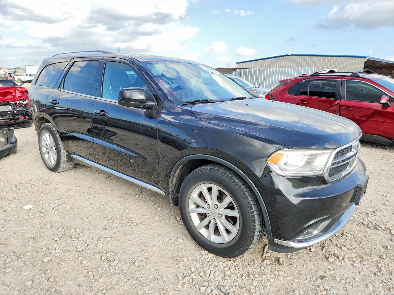 2015 Dodge Durango Sxt Black vin: 1C4RDHAG1FC239604