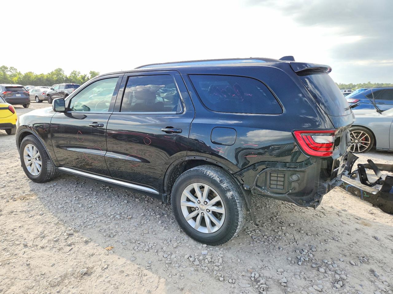 2015 Dodge Durango Sxt Black vin: 1C4RDHAG1FC239604