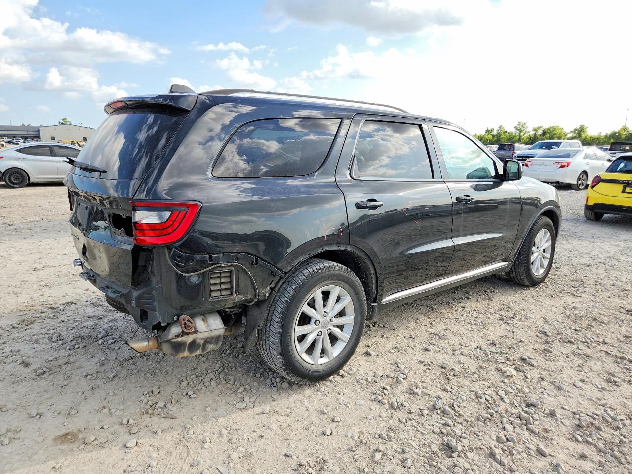 2015 Dodge Durango Sxt Black vin: 1C4RDHAG1FC239604