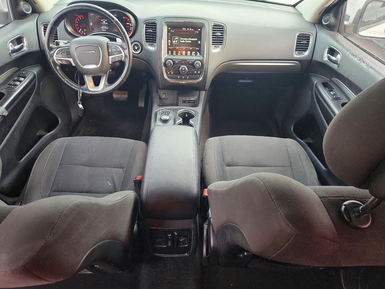 2015 Dodge Durango Sxt White vin: 1C4RDHAG1FC923066