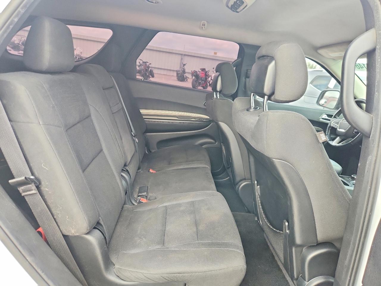 2015 Dodge Durango Sxt White vin: 1C4RDHAG1FC923066
