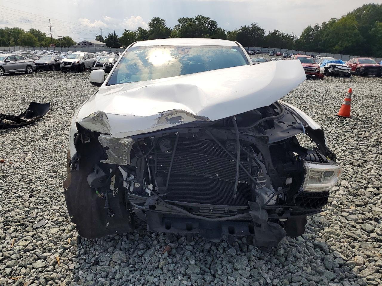 2018 Dodge Durango Sxt White vin: 1C4RDHAG1JC100419