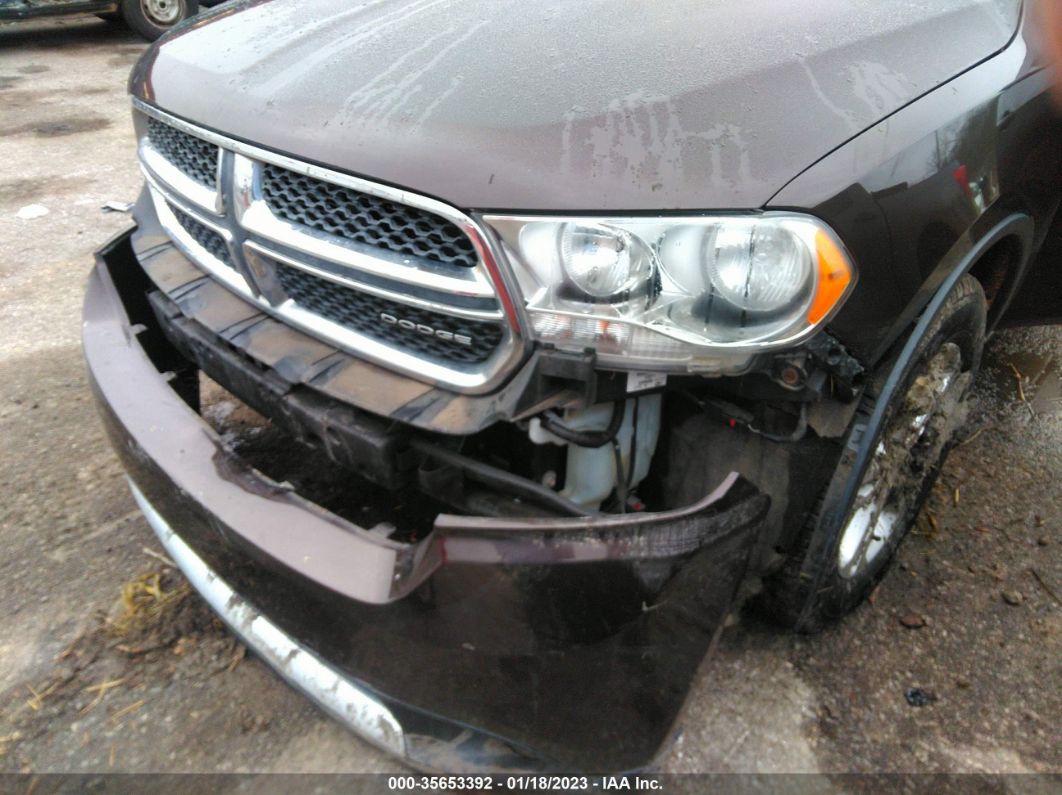 2012 Dodge Durango Sxt Brown vin: 1C4RDHAG2CC196869