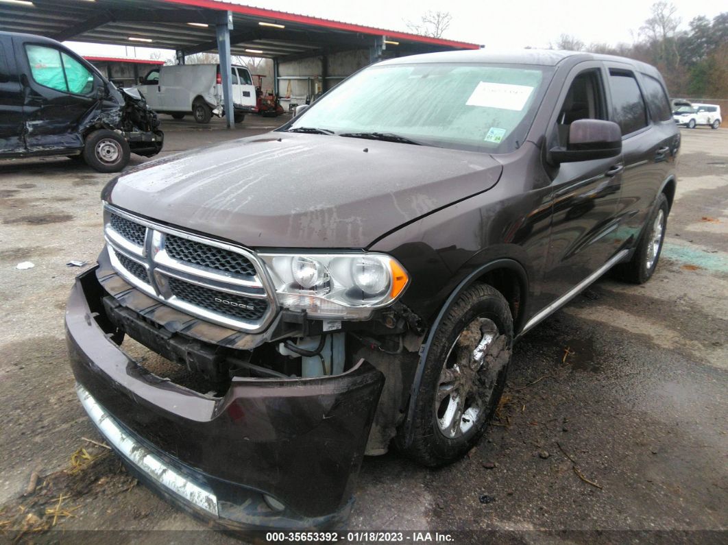 2012 Dodge Durango Sxt Brown vin: 1C4RDHAG2CC196869