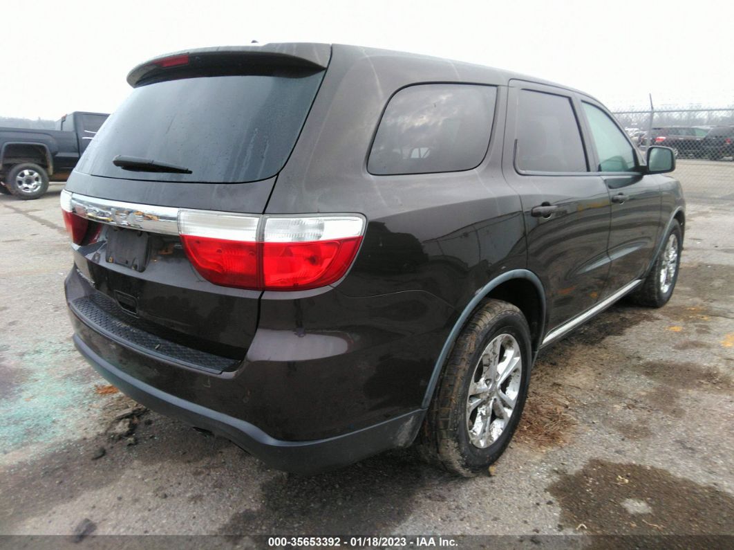 2012 Dodge Durango Sxt Brown vin: 1C4RDHAG2CC196869