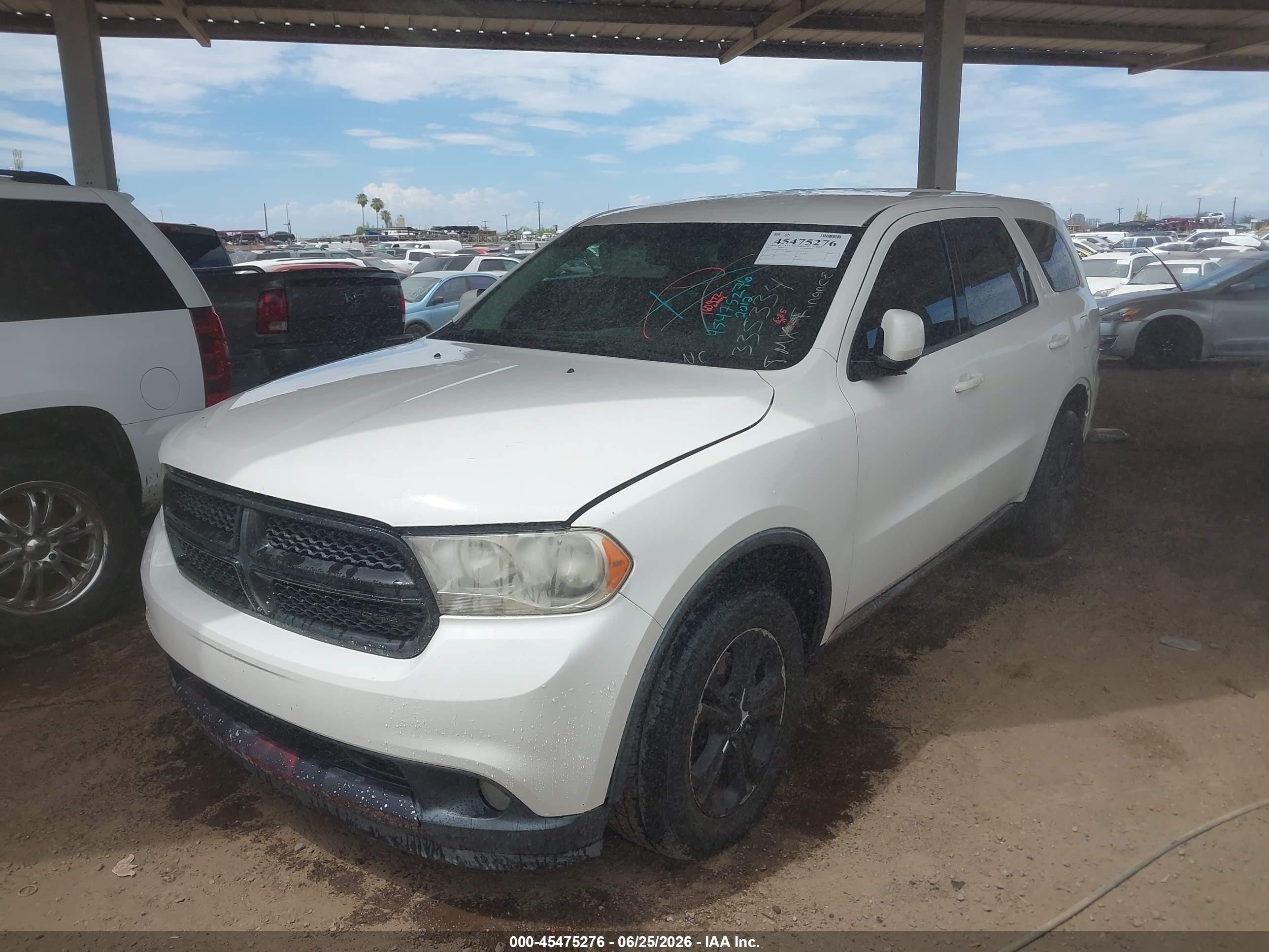 2012 Dodge Durango Sxt Red vin: 1C4RDHAG2CC335334