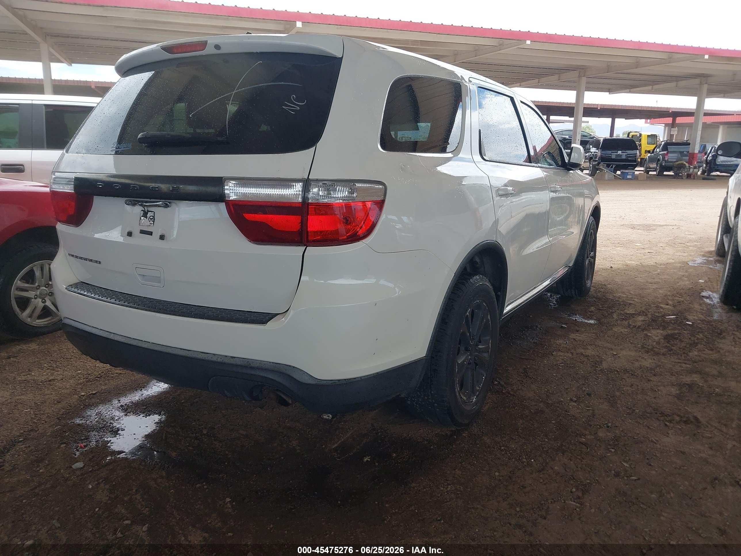2012 Dodge Durango Sxt Red vin: 1C4RDHAG2CC335334