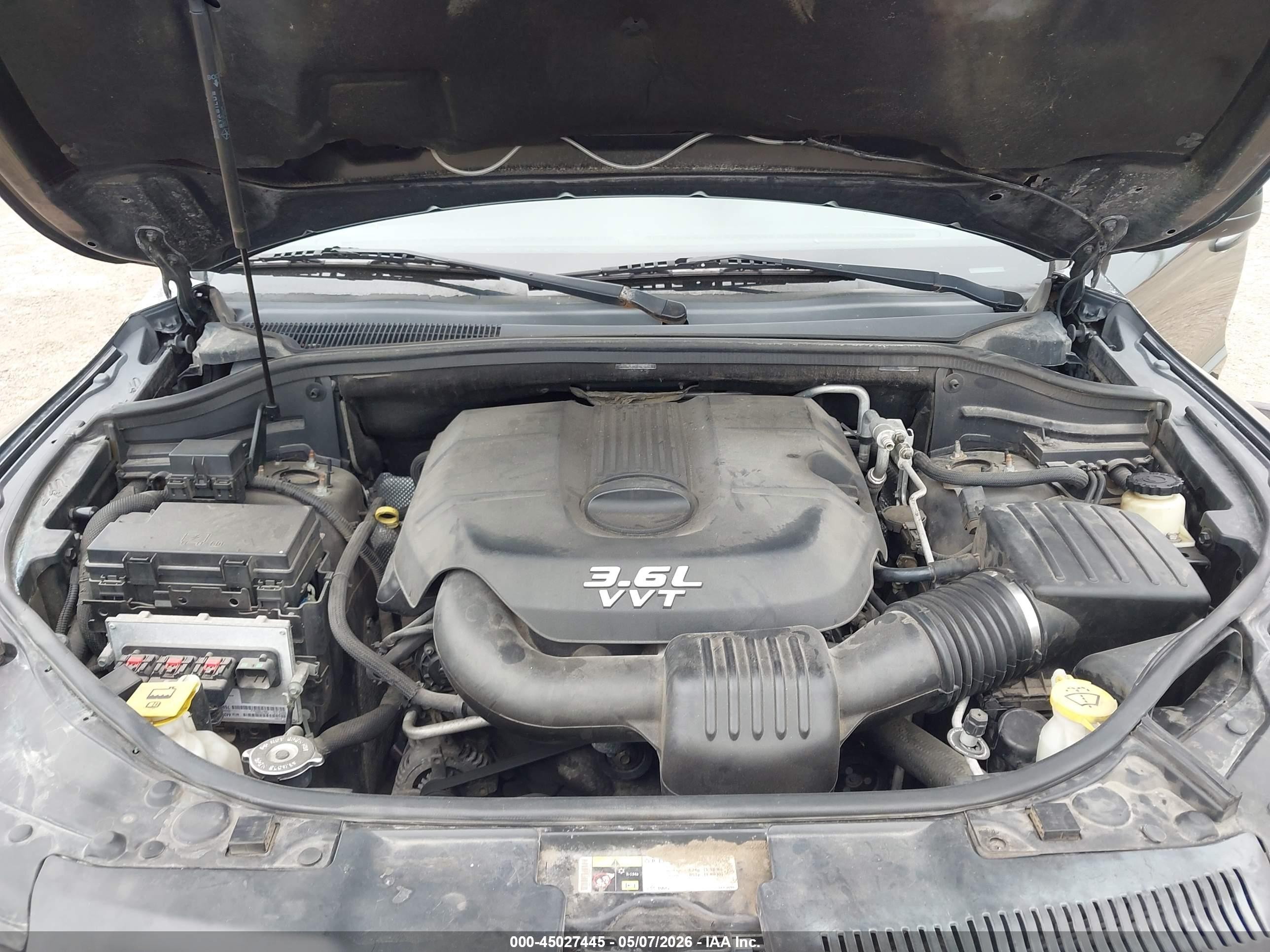 2013 Dodge Durango Sxt Черный vin: 1C4RDHAG2DC681918