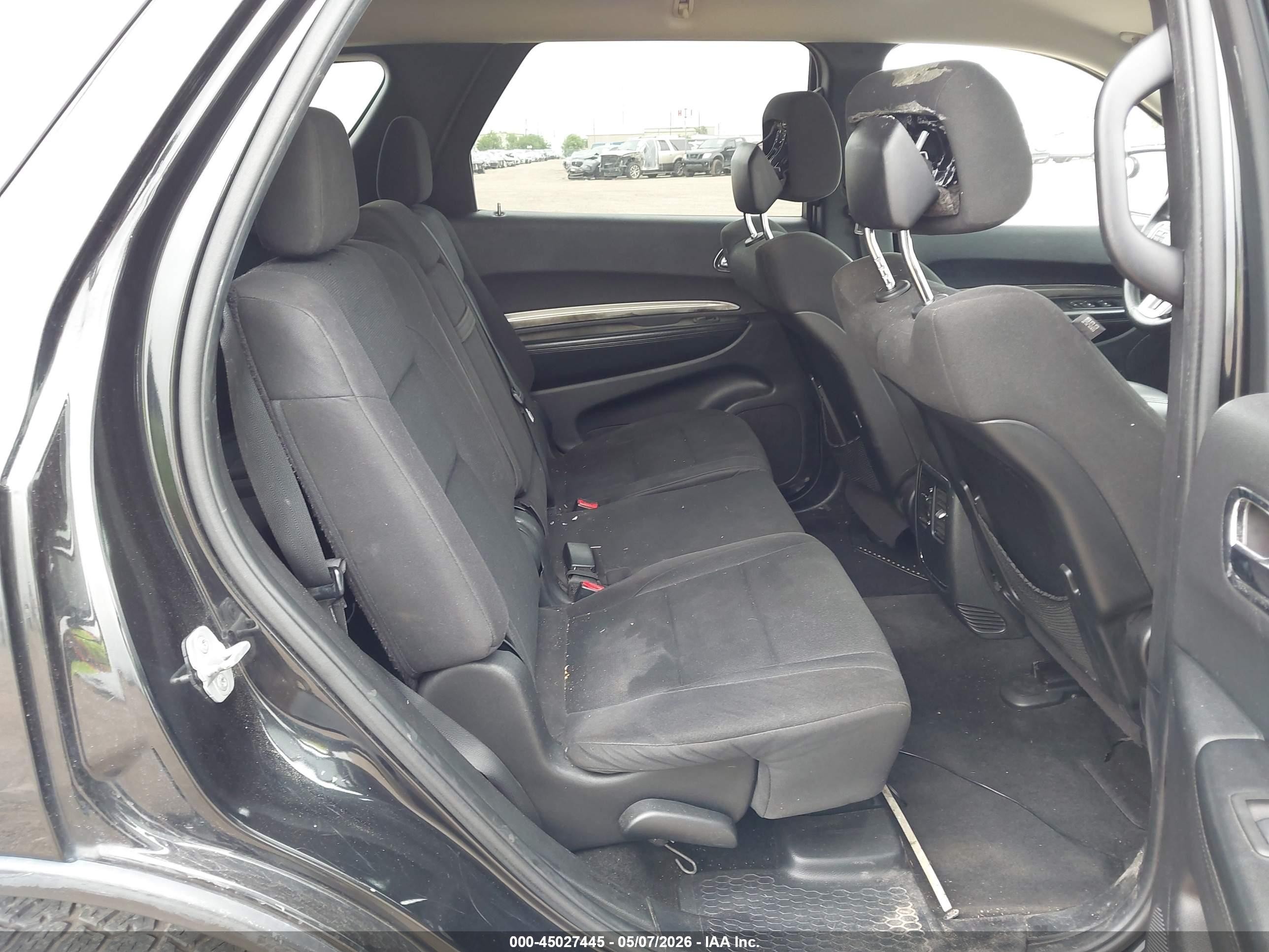 2013 Dodge Durango Sxt Черный vin: 1C4RDHAG2DC681918
