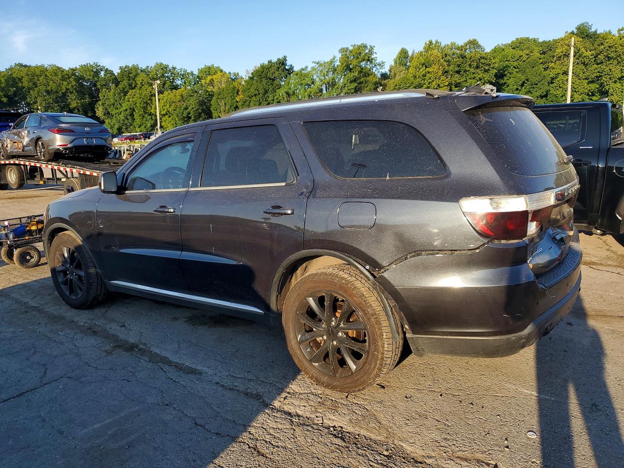 2013 Dodge Durango Черный vin: 1C4RDHAG2DC694104