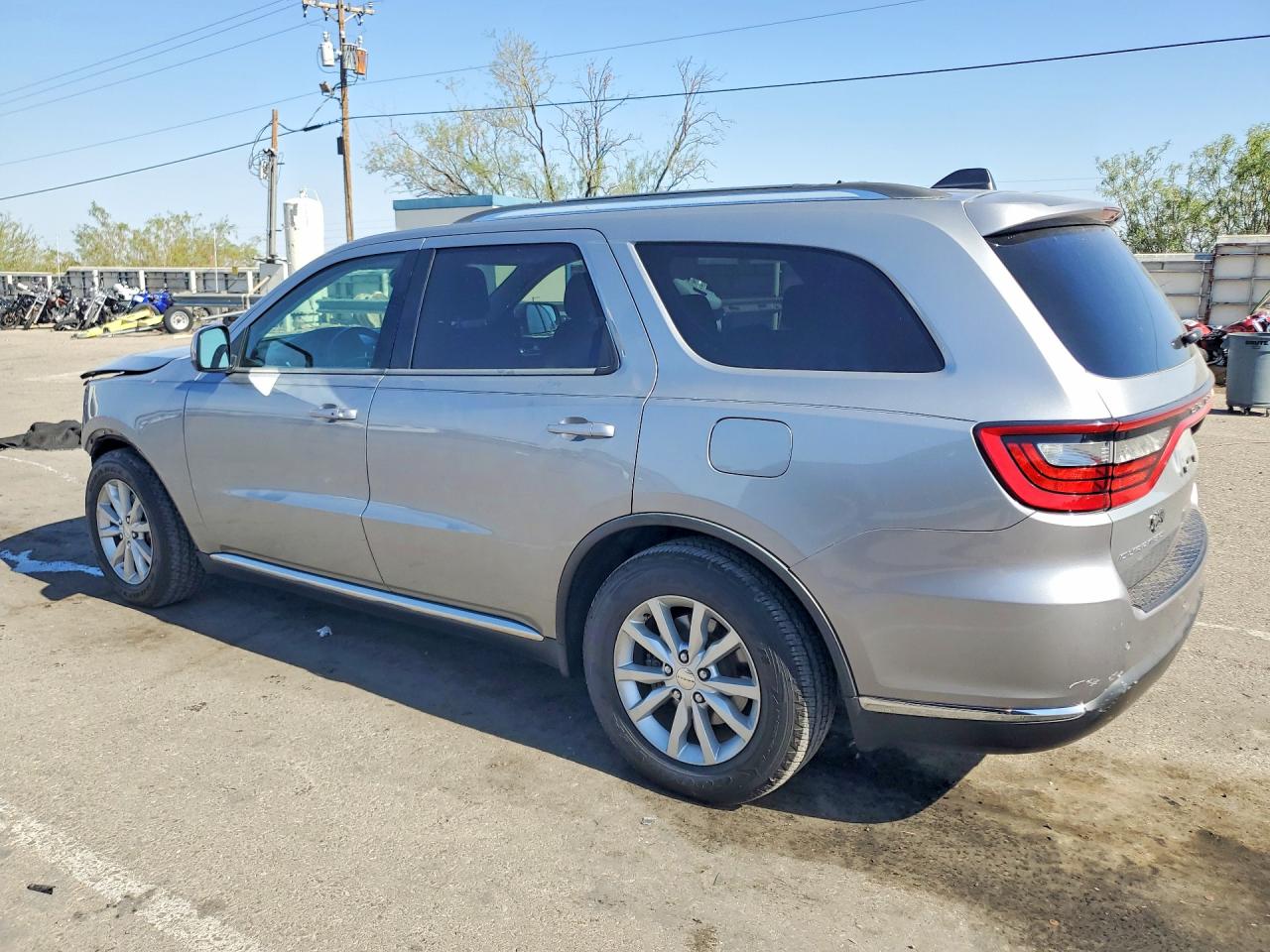 2014 Dodge Durango Sxt Silver vin: 1C4RDHAG2EC277650
