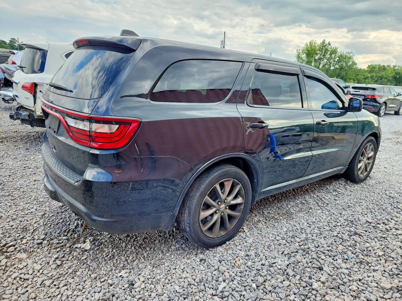 2014 Dodge Durango Sxt Черный vin: 1C4RDHAG2EC360382