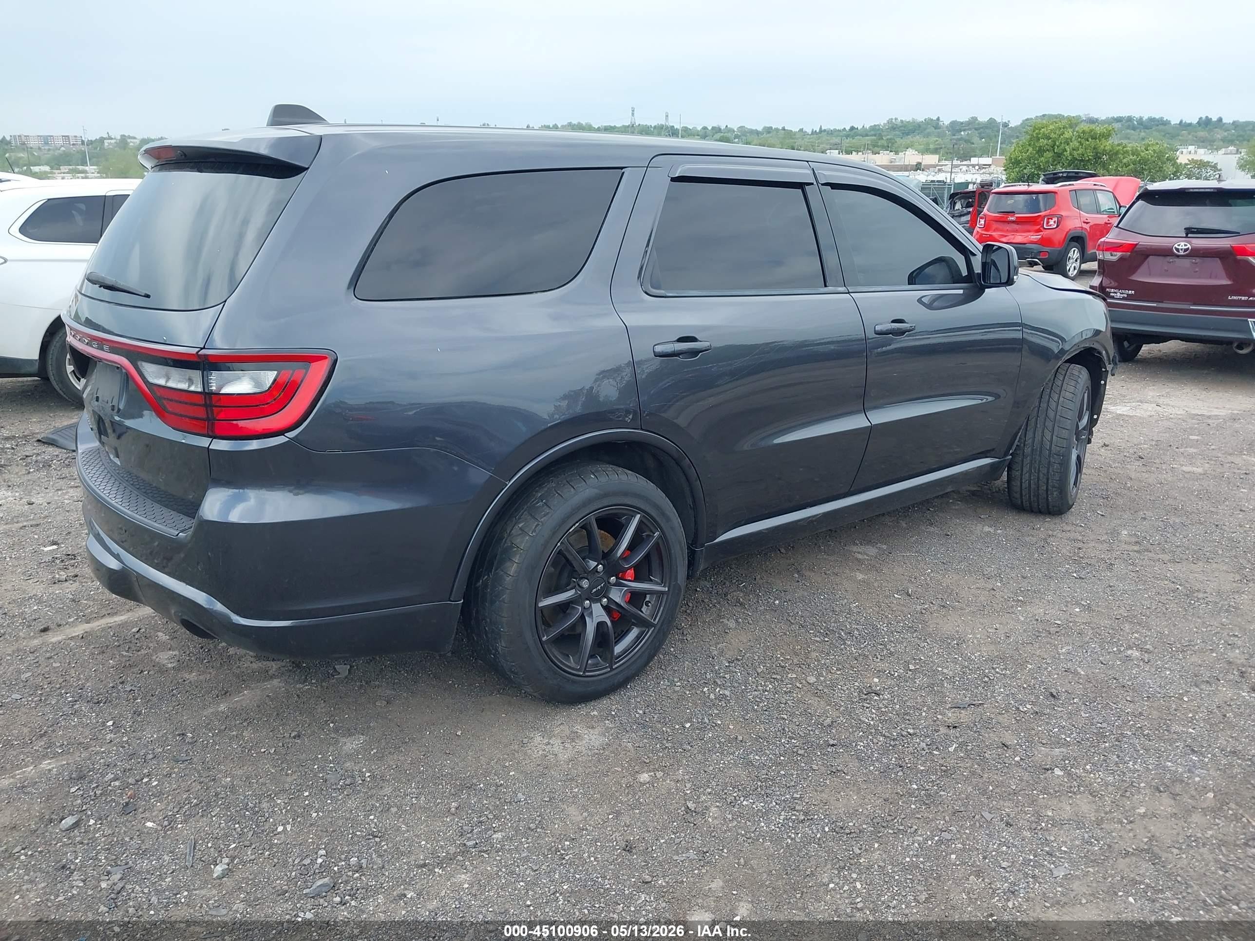 2014 Dodge Durango Sxt Gray vin: 1C4RDHAG2EC419270