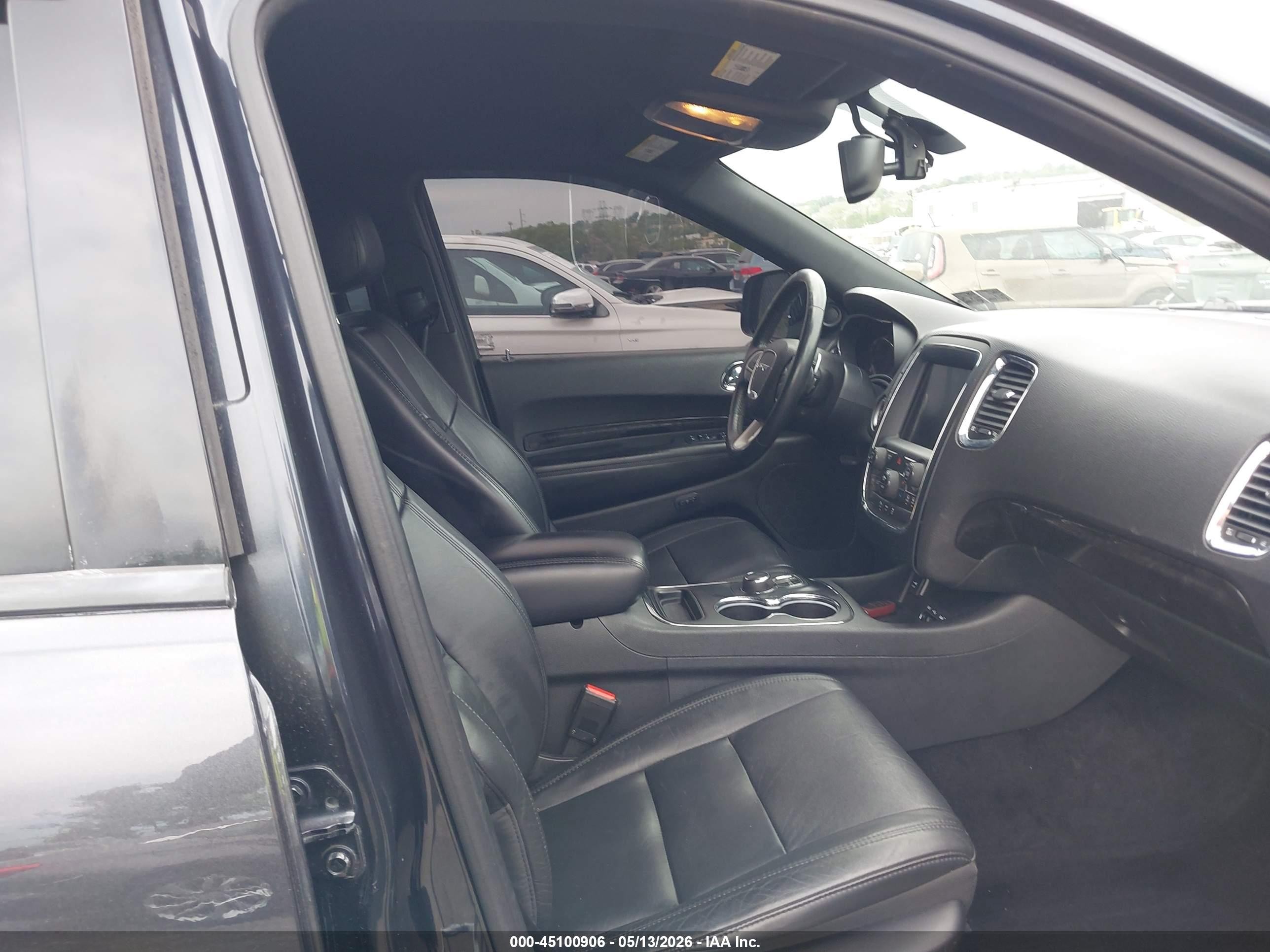 2014 Dodge Durango Sxt Gray vin: 1C4RDHAG2EC419270