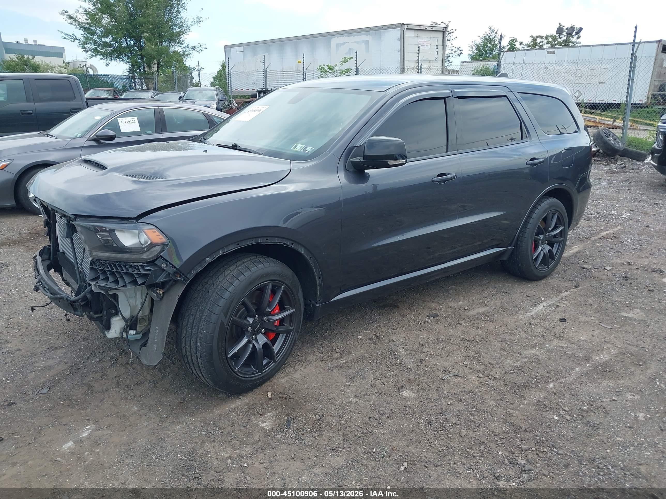 2014 Dodge Durango Sxt Gray vin: 1C4RDHAG2EC419270