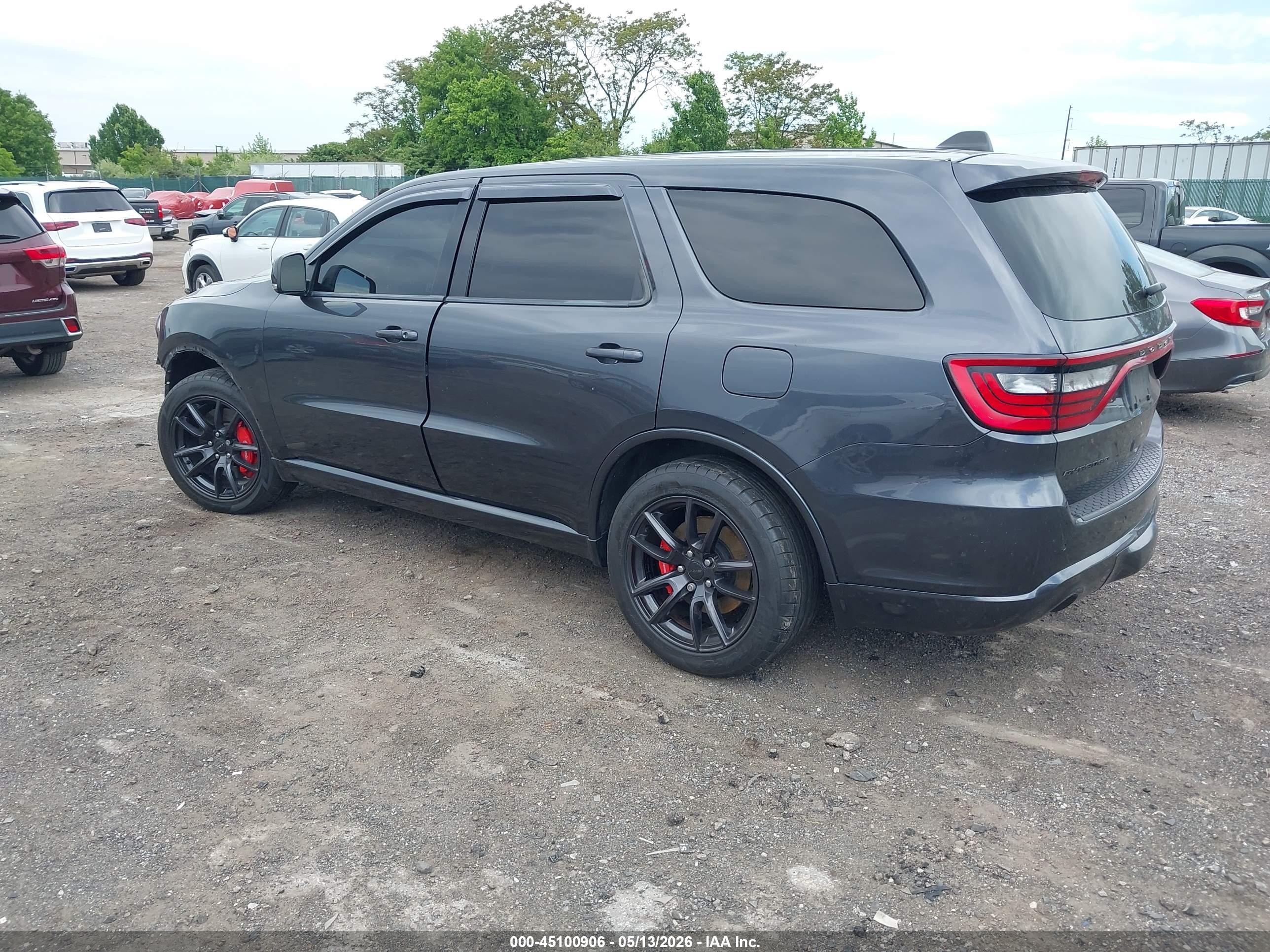 2014 Dodge Durango Sxt Gray vin: 1C4RDHAG2EC419270