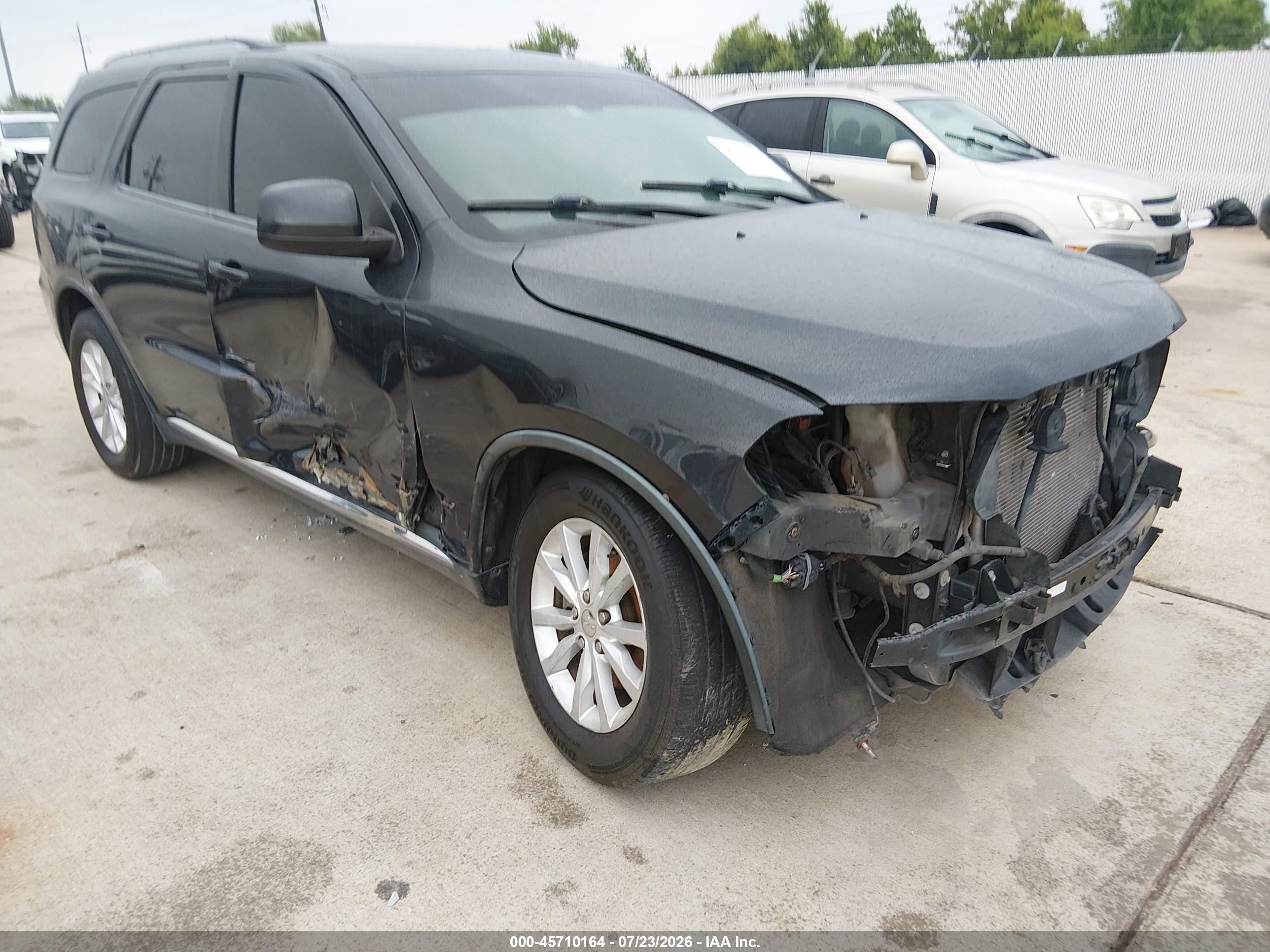 2014 Dodge Durango Sxt Gray vin: 1C4RDHAG2EC501466