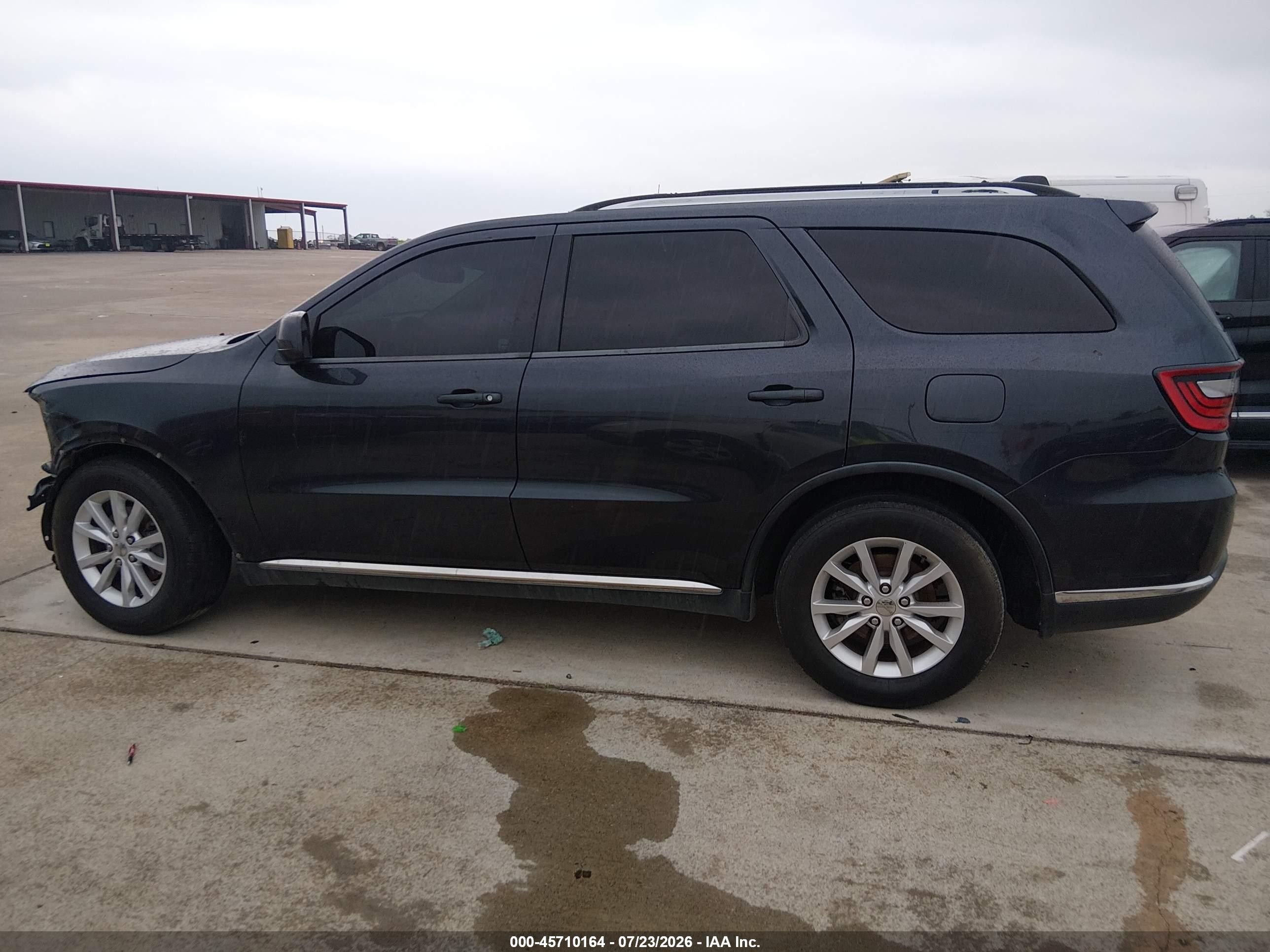 2014 Dodge Durango Sxt Gray vin: 1C4RDHAG2EC501466