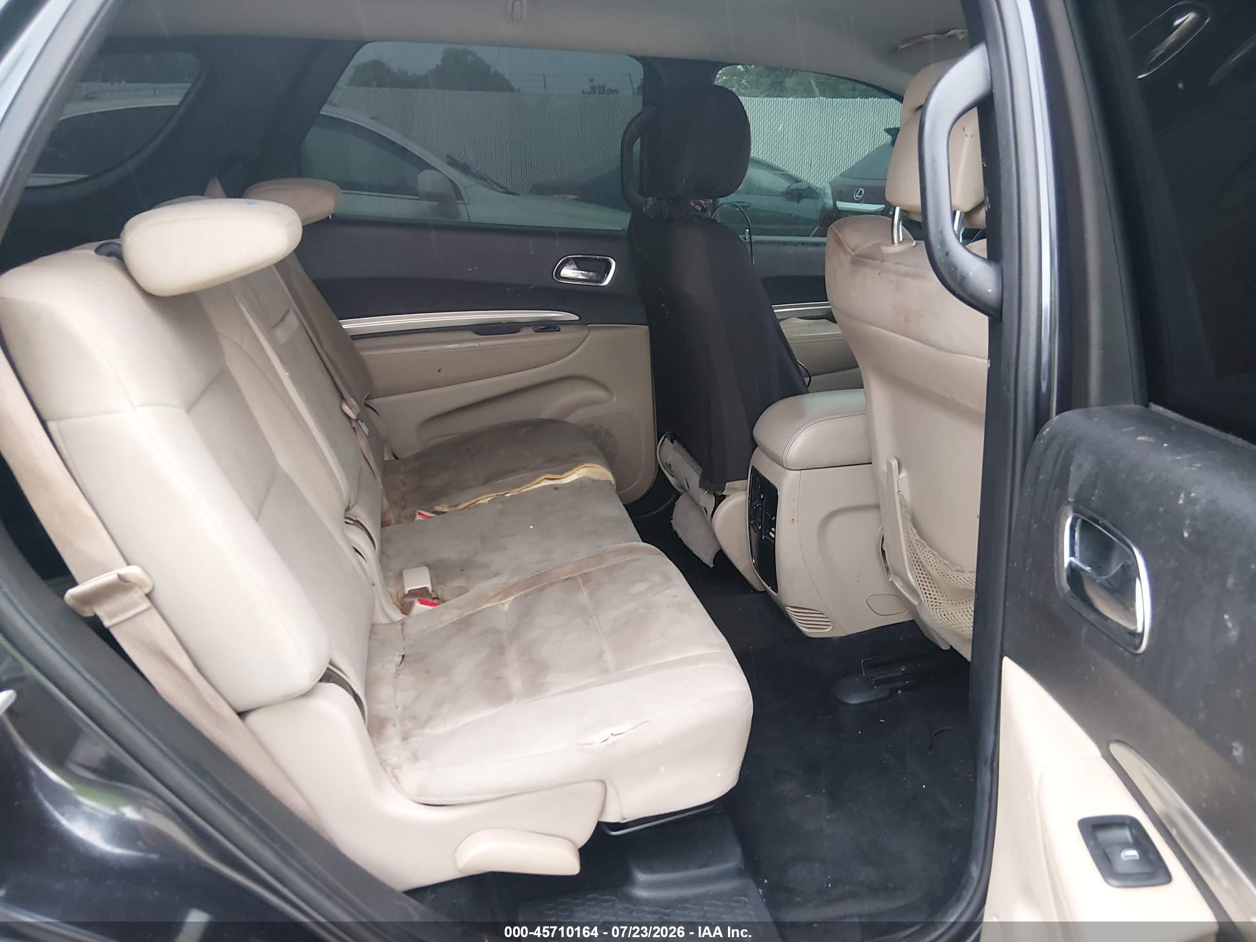 2014 Dodge Durango Sxt Gray vin: 1C4RDHAG2EC501466