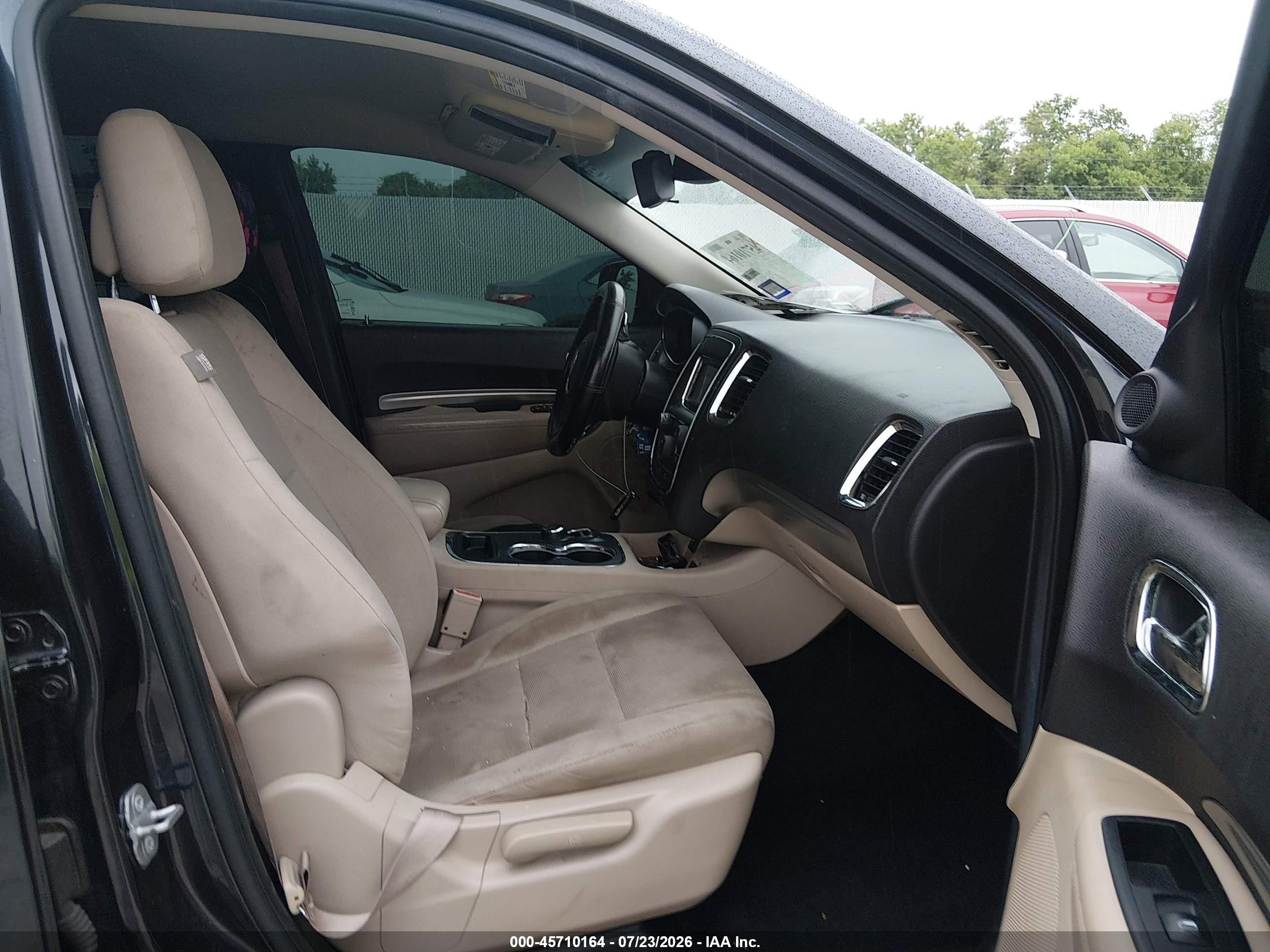 2014 Dodge Durango Sxt Gray vin: 1C4RDHAG2EC501466