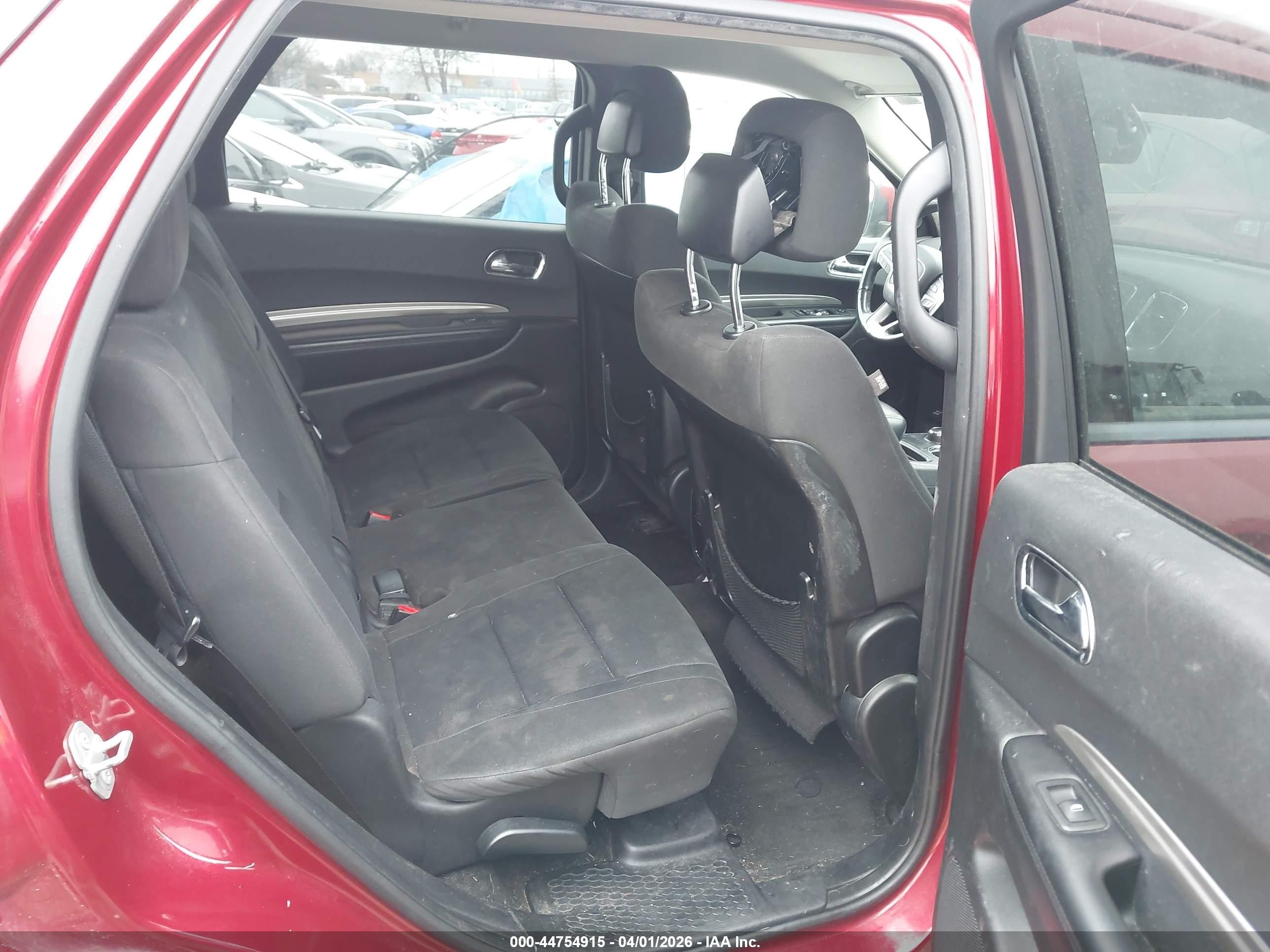 2014 Dodge Durango Sxt Red vin: 1C4RDHAG2EC972274