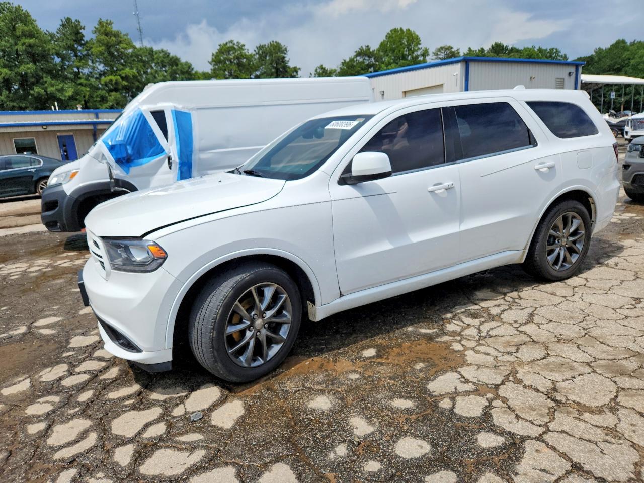 2015 Dodge Durango Sxt White vin: 1C4RDHAG2FC113834