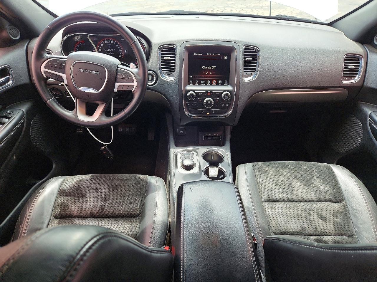 2015 Dodge Durango Sxt White vin: 1C4RDHAG2FC113834
