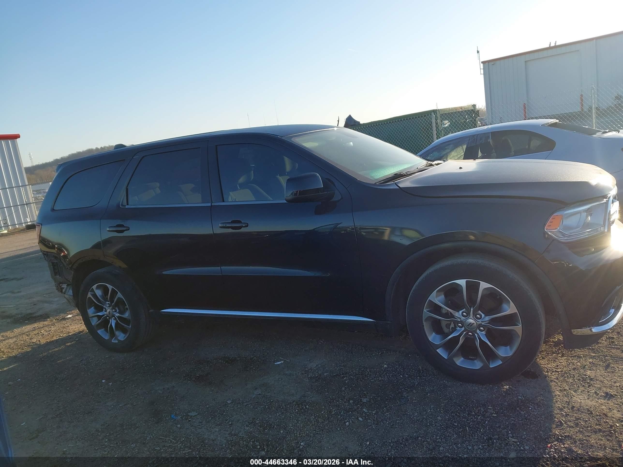 2015 Dodge Durango Sxt Черный vin: 1C4RDHAG2FC139365