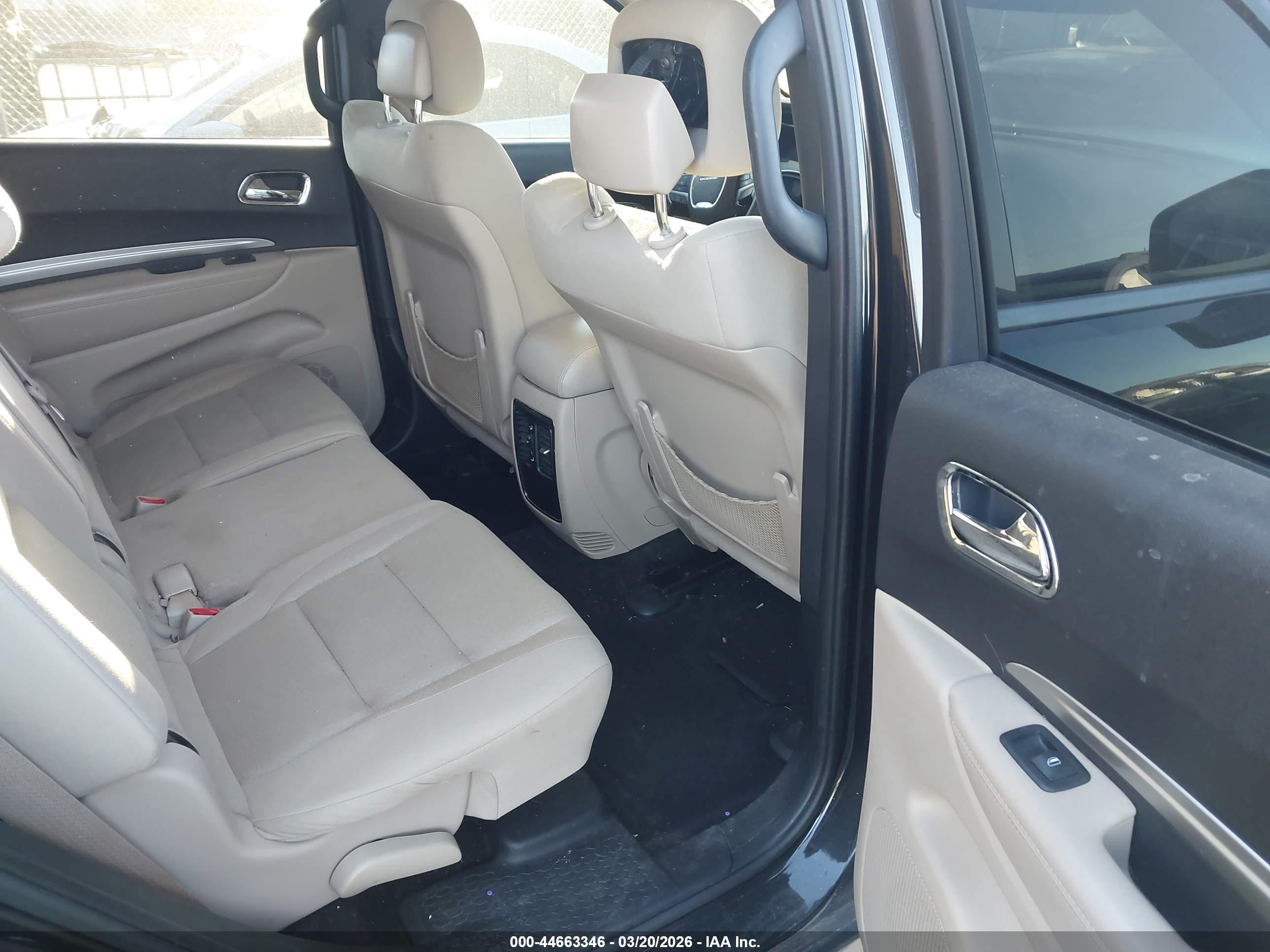2015 Dodge Durango Sxt Черный vin: 1C4RDHAG2FC139365