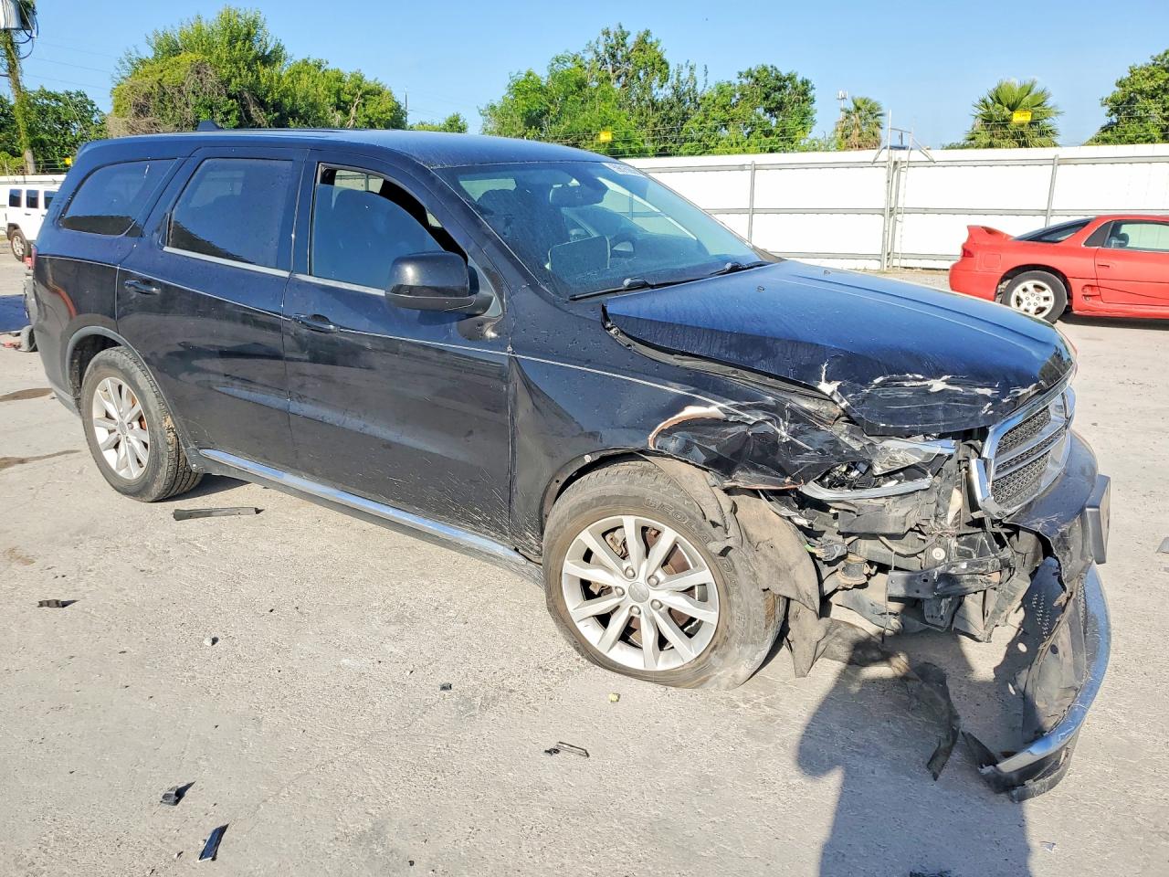 2015 Dodge Durango Sxt Black vin: 1C4RDHAG2FC906924