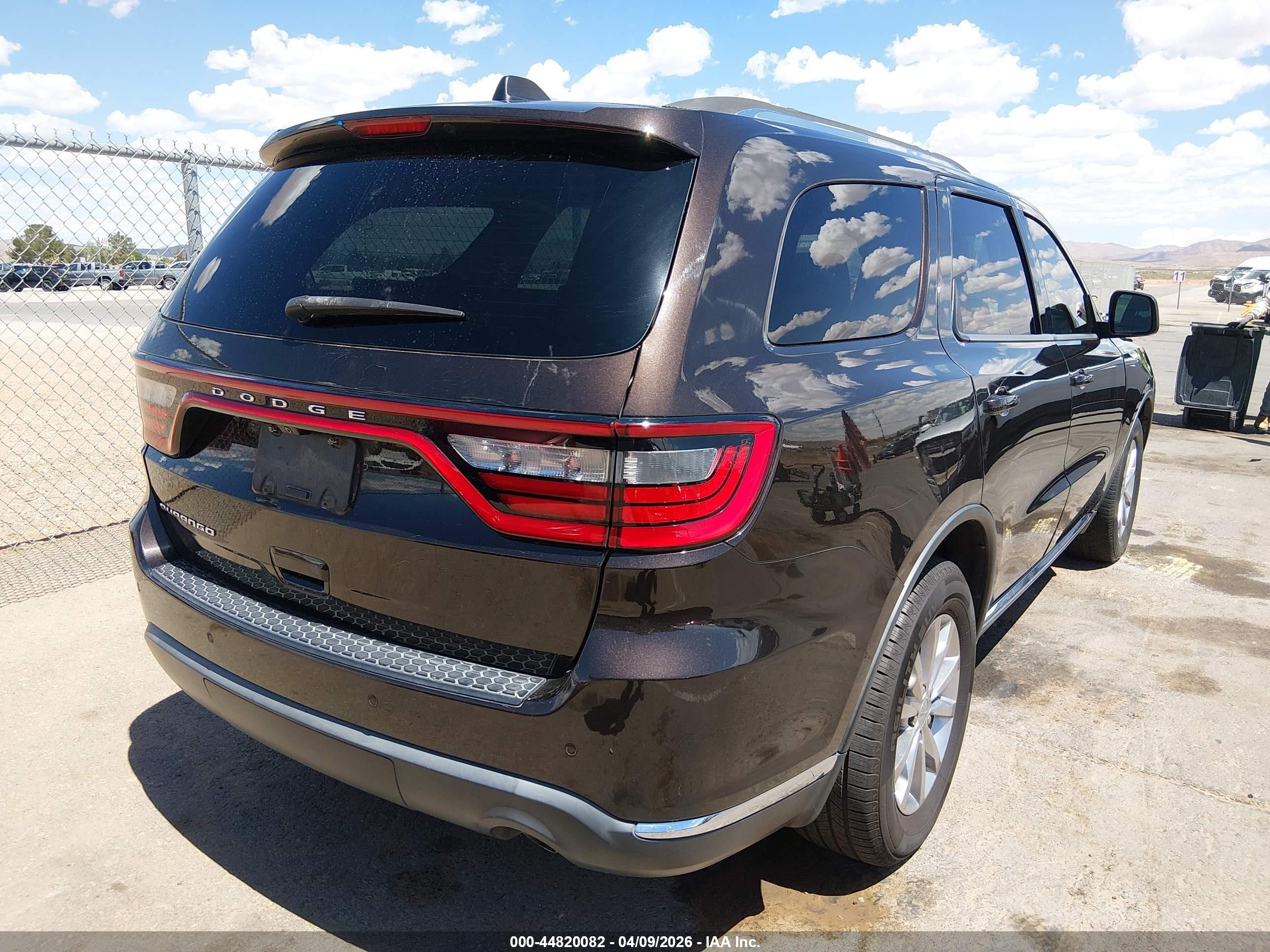 2016 Dodge Durango Sxt Black vin: 1C4RDHAG2GC484008