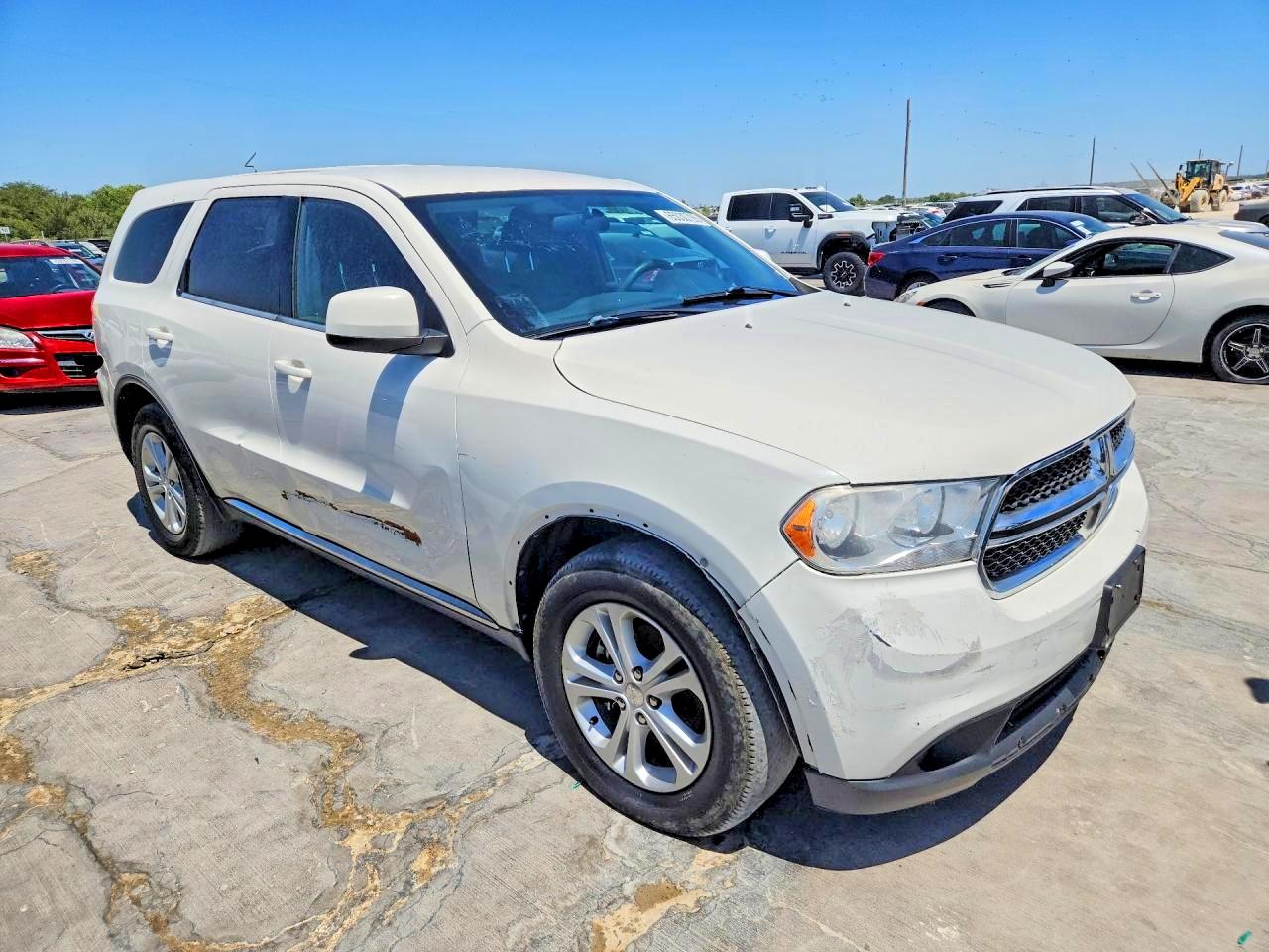 2012 Dodge Durango Sxt Белый vin: 1C4RDHAG3CC266539