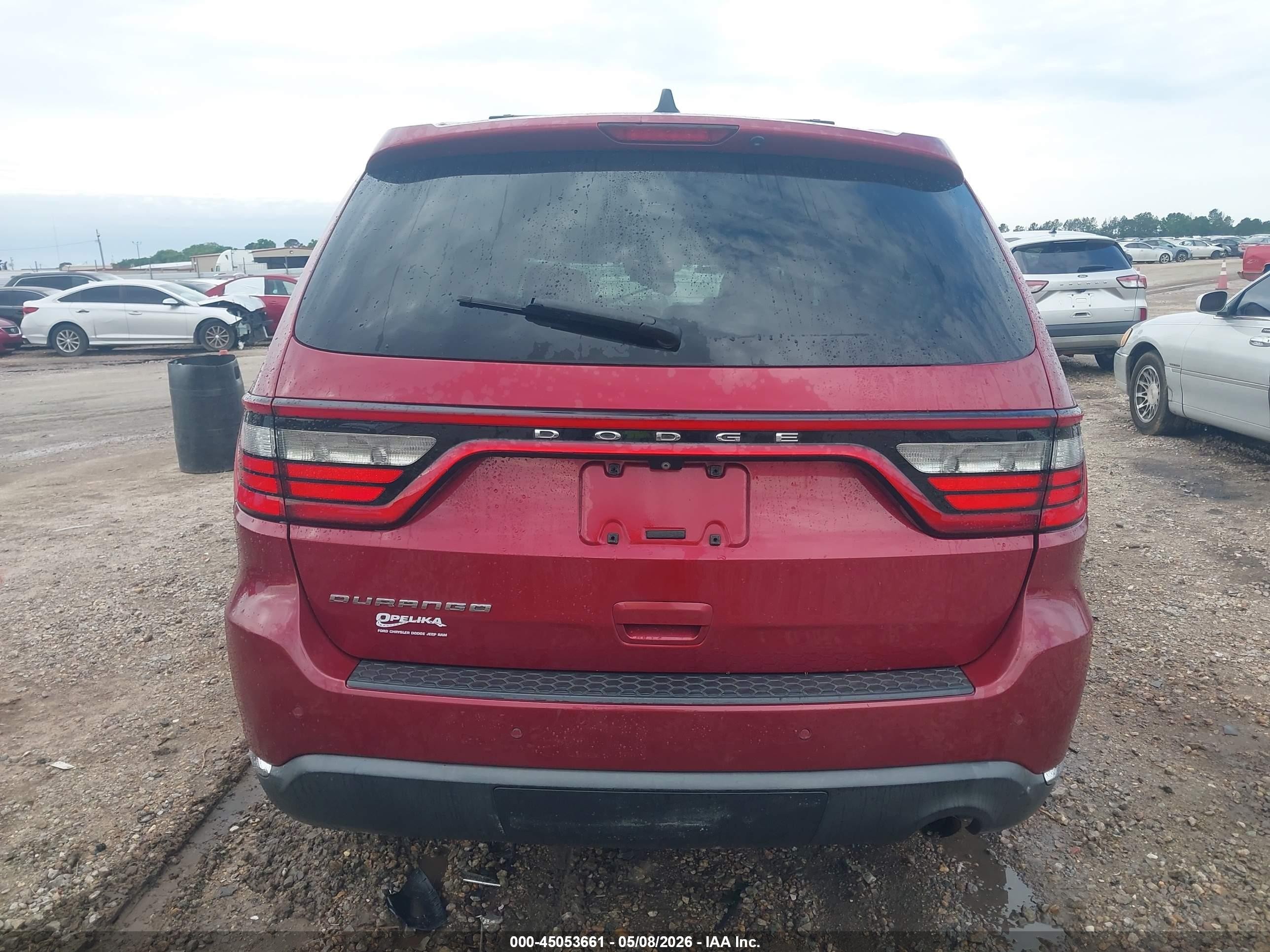 2014 Dodge Durango Sxt Silver vin: 1C4RDHAG3EC510810