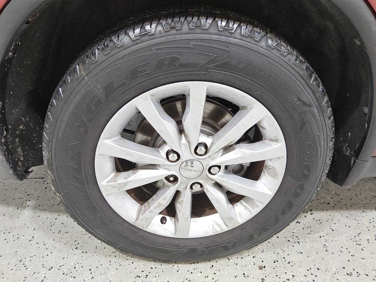 2014 Dodge Durango Sxt Красный vin: 1C4RDHAG3EC593381 Damage: Right Rear Wheel, Curb Rash, 3 To 4 Inches