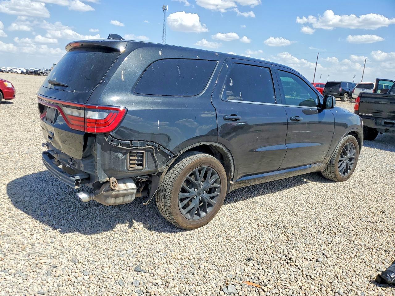 2015 Dodge Durango Sxt Black vin: 1C4RDHAG3FC132702