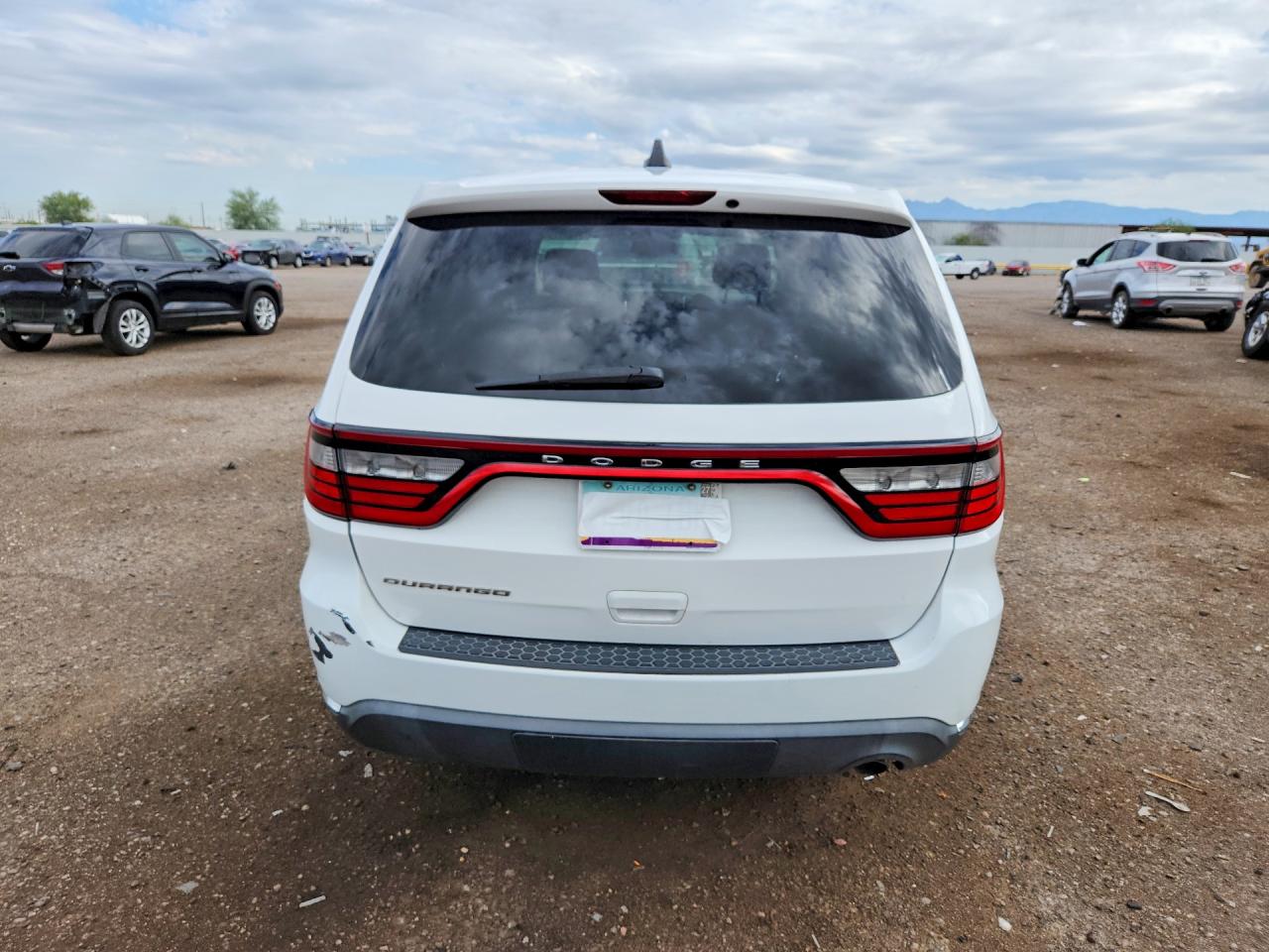 2015 Dodge Durango Белый vin: 1C4RDHAG3FC239698