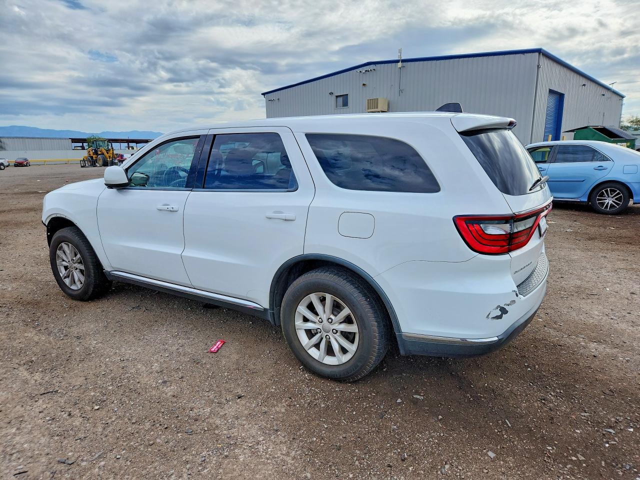 2015 Dodge Durango Белый vin: 1C4RDHAG3FC239698