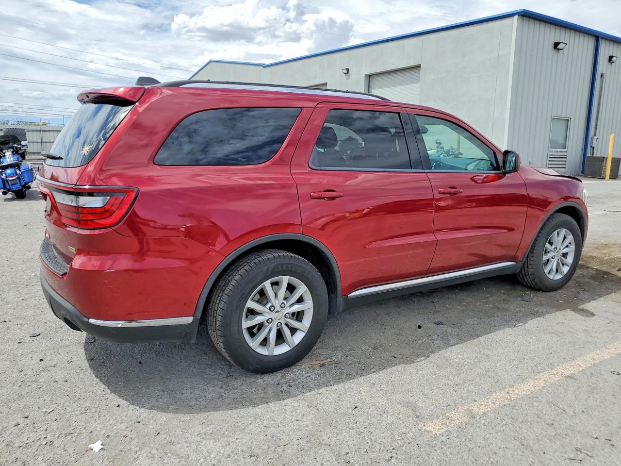 2015 Dodge Durango Sxt Red vin: 1C4RDHAG3FC244626