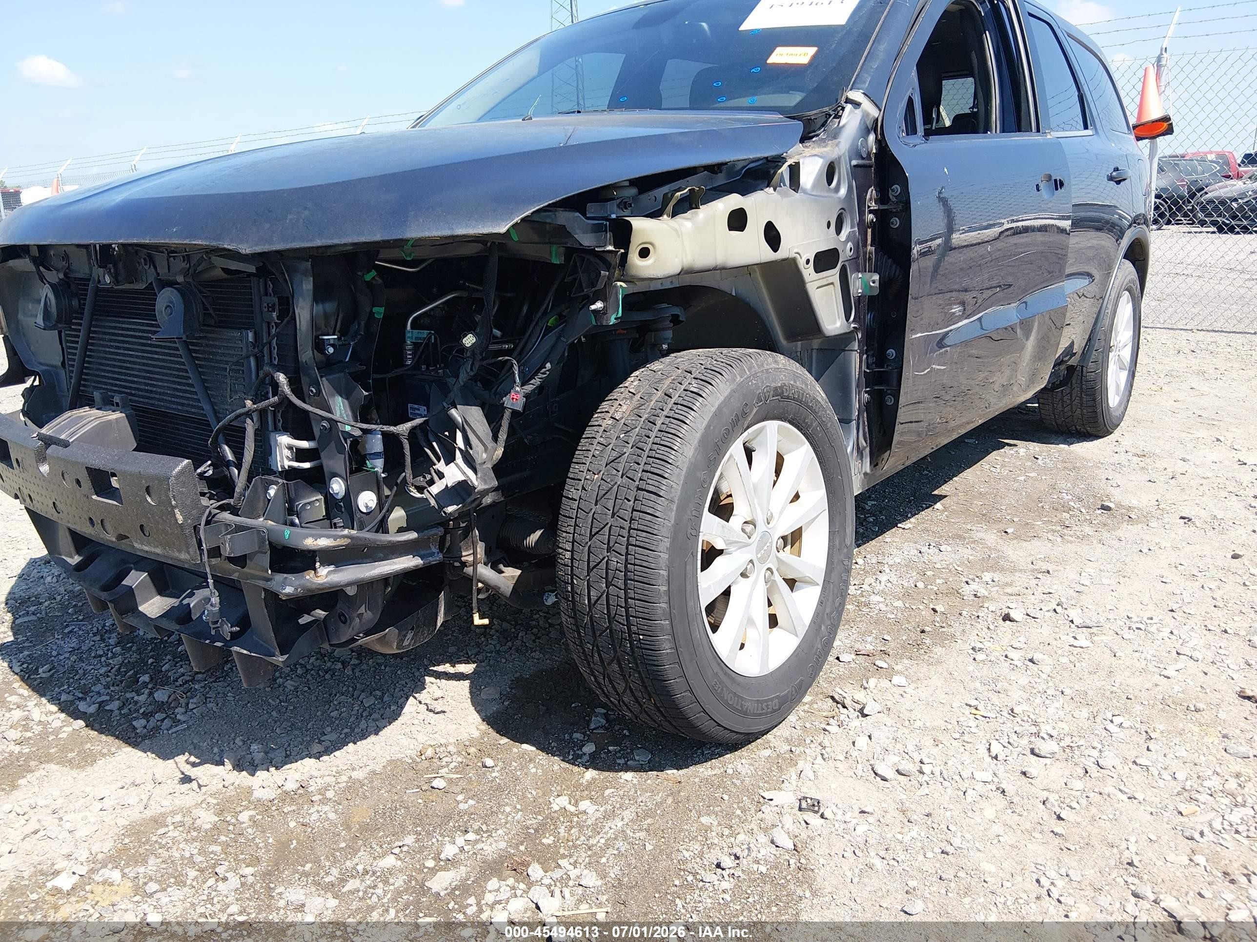2015 Dodge Durango Sxt Blue vin: 1C4RDHAG3FC873643
