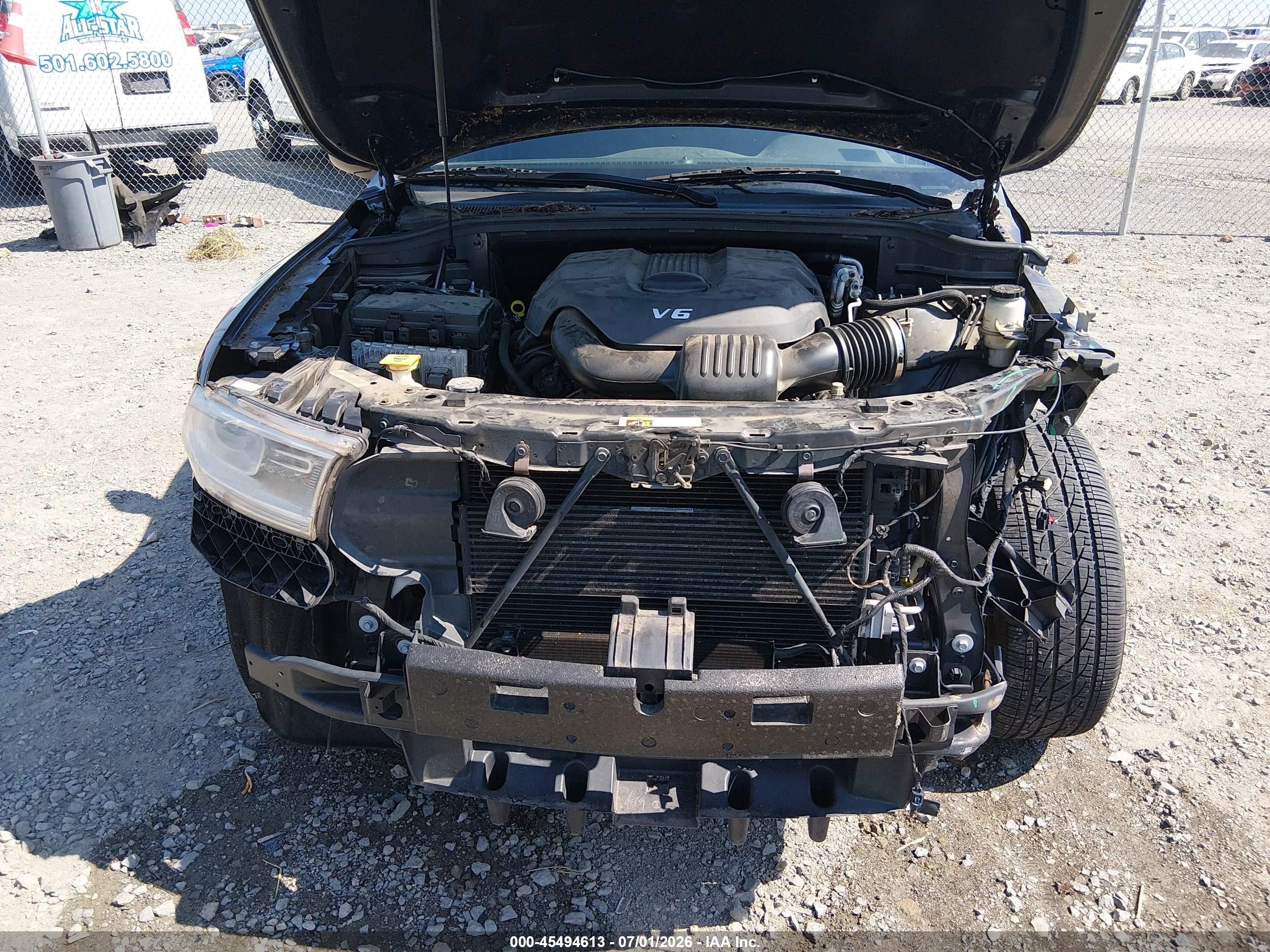 2015 Dodge Durango Sxt Blue vin: 1C4RDHAG3FC873643