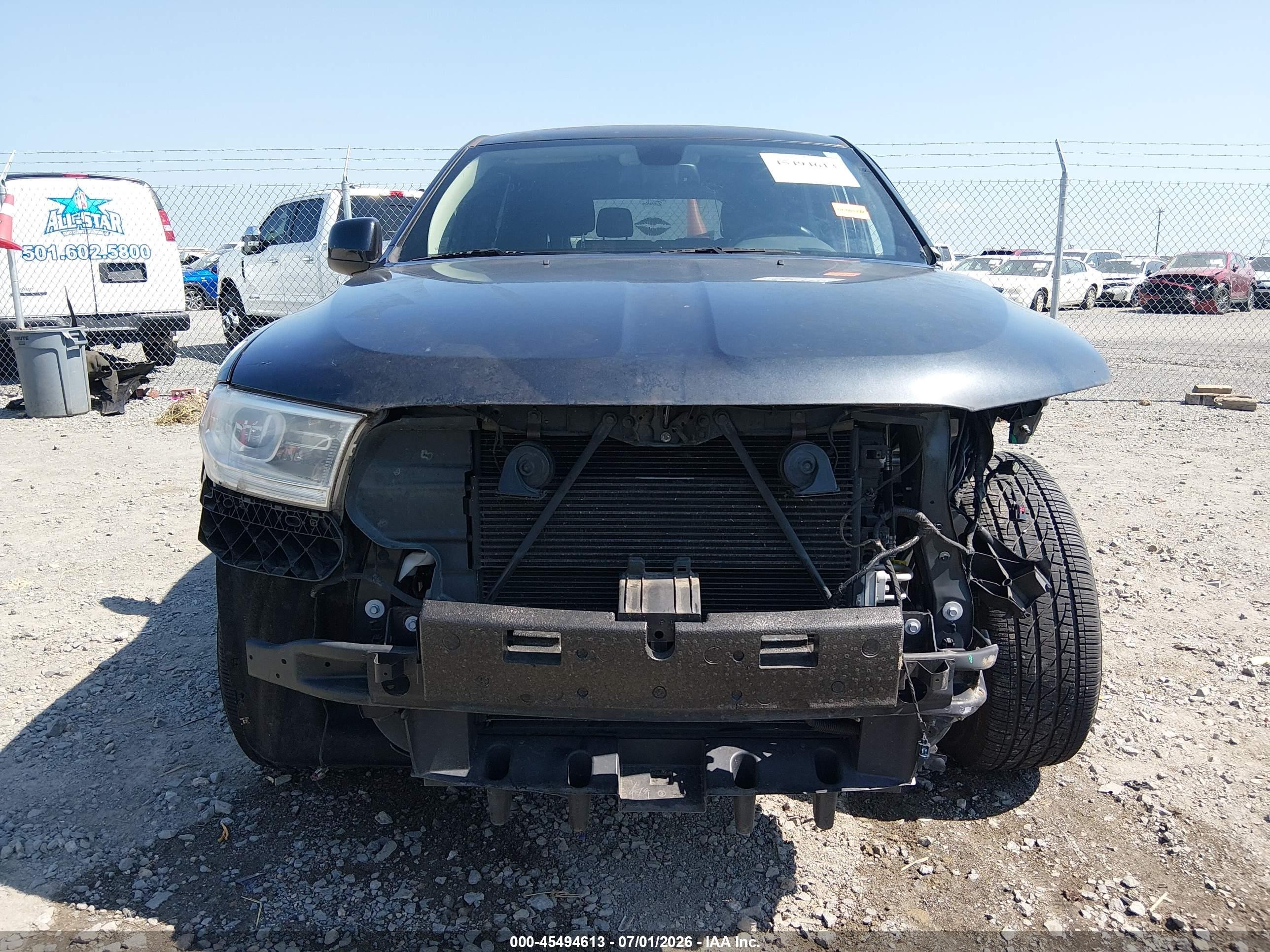 2015 Dodge Durango Sxt Blue vin: 1C4RDHAG3FC873643