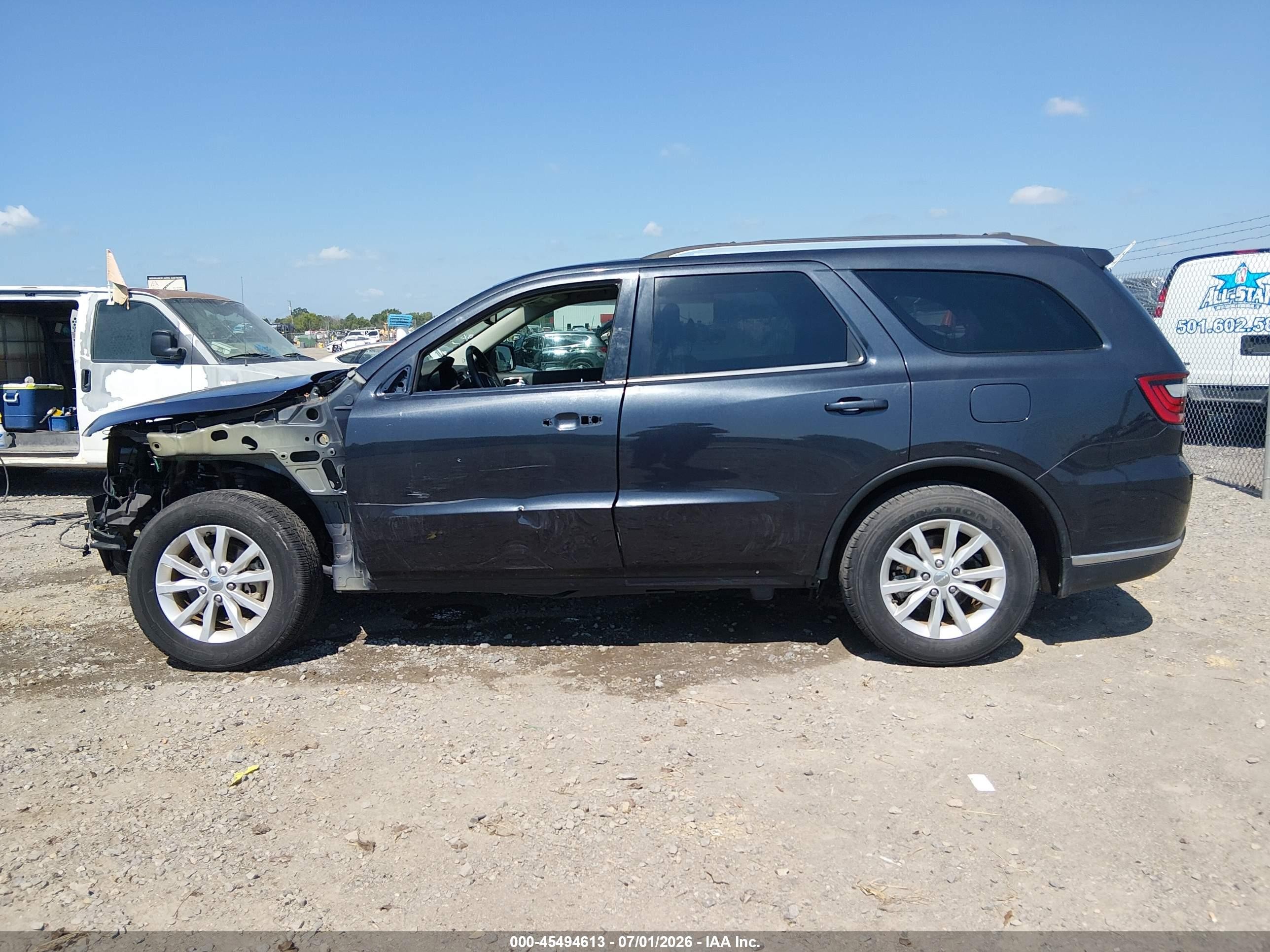 2015 Dodge Durango Sxt Blue vin: 1C4RDHAG3FC873643