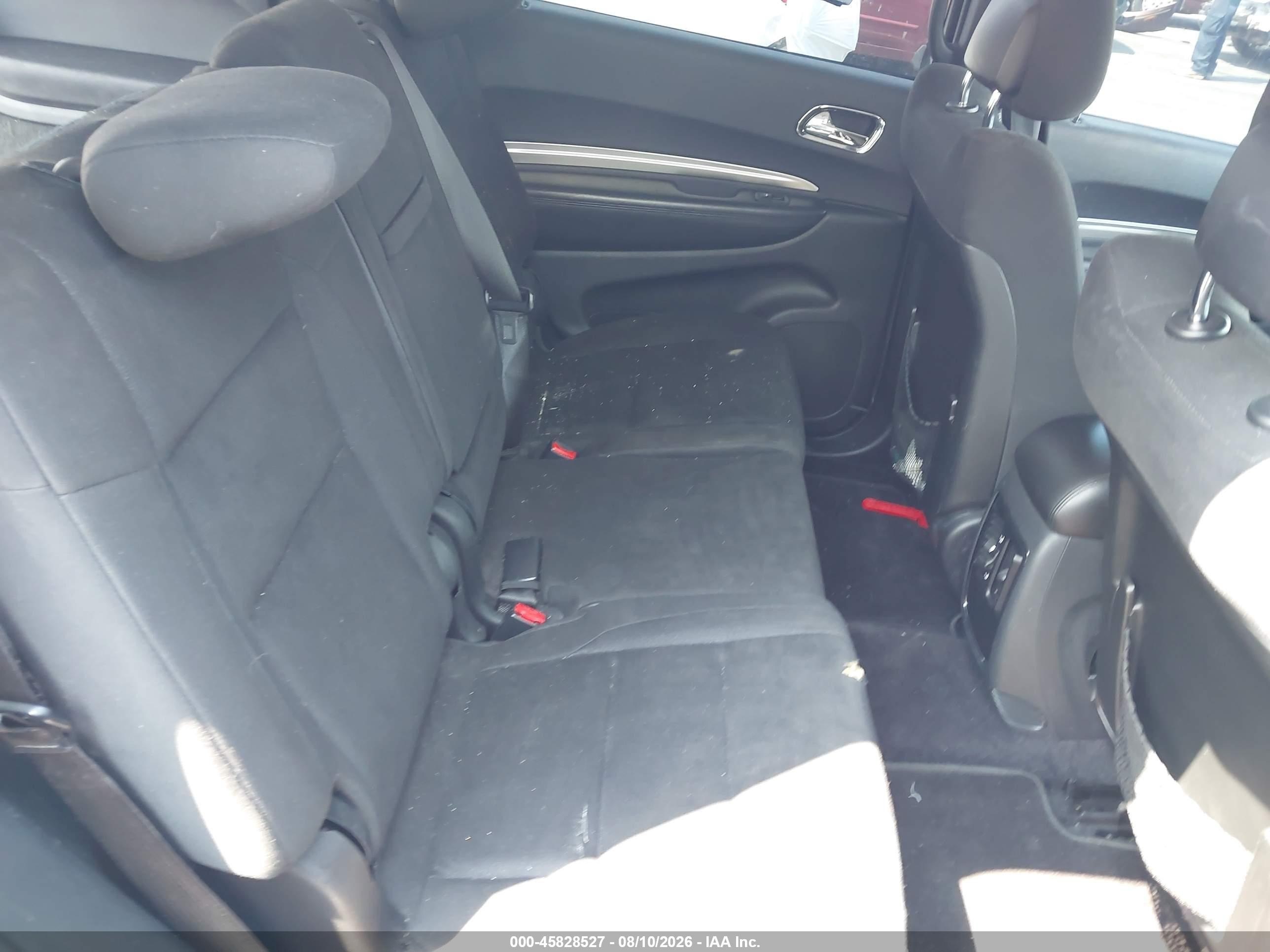 2017 Dodge Durango Sxt Rwd Black vin: 1C4RDHAG3HC724734