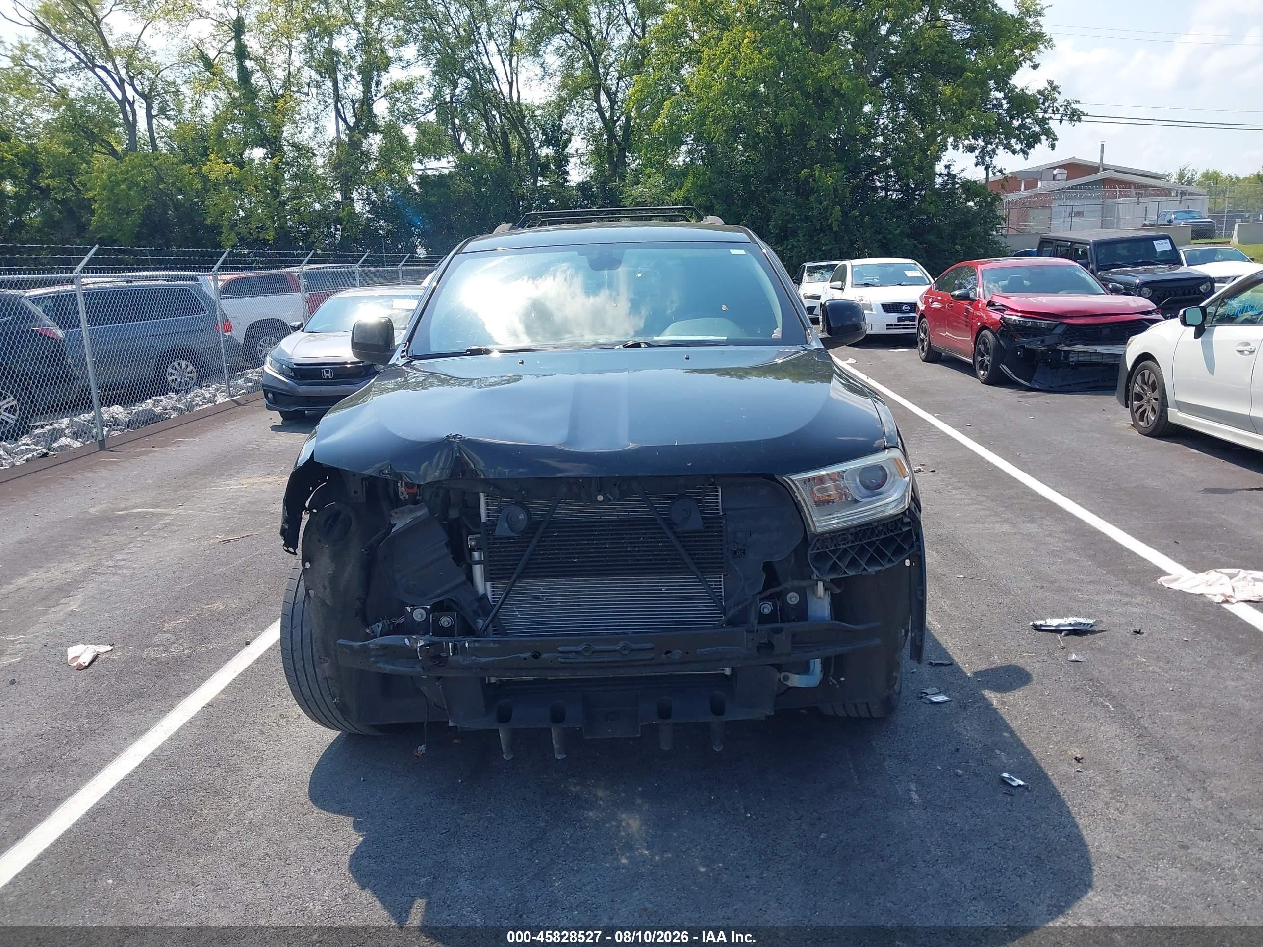 2017 Dodge Durango Sxt Rwd Black vin: 1C4RDHAG3HC724734