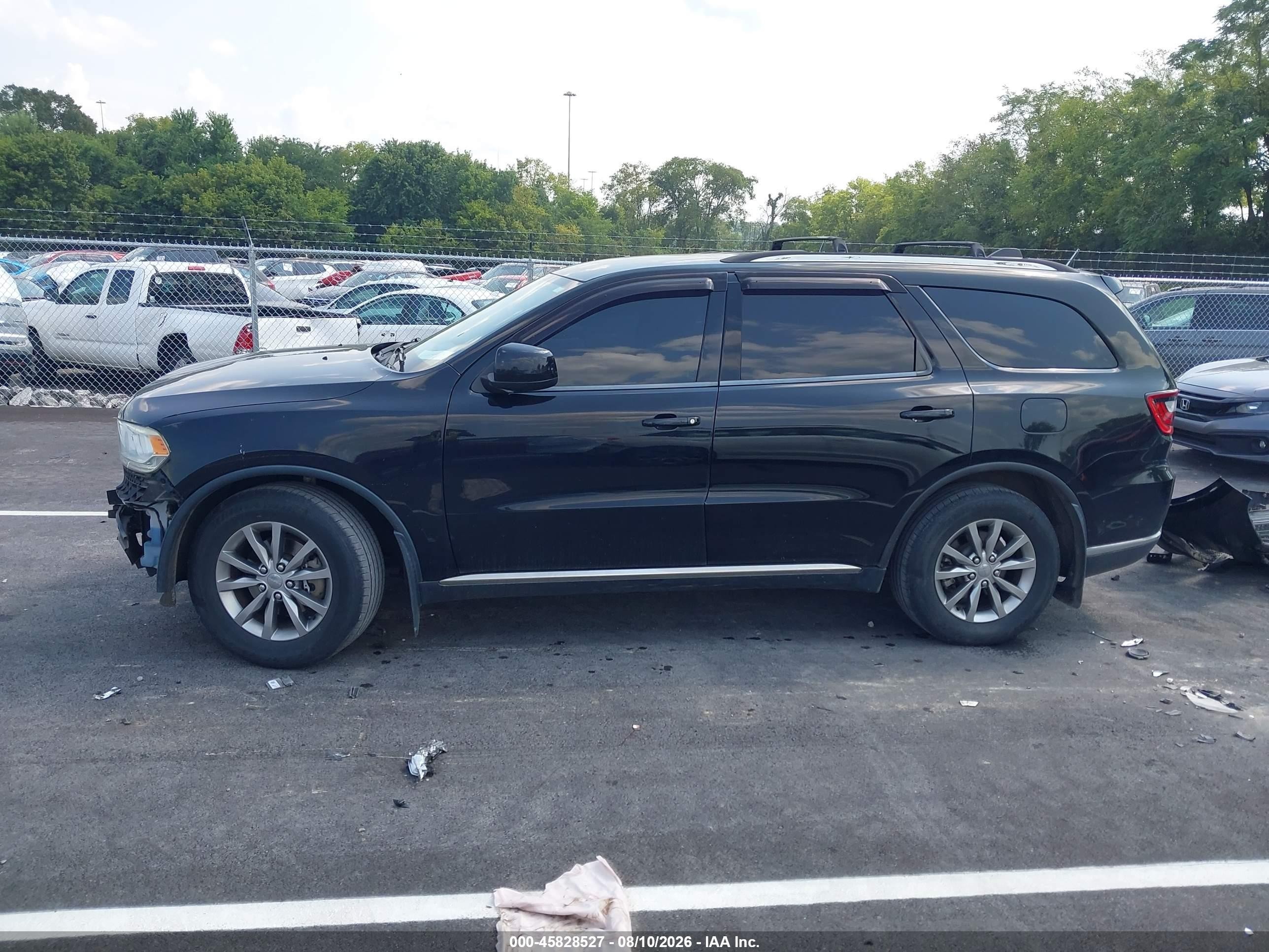 2017 Dodge Durango Sxt Rwd Black vin: 1C4RDHAG3HC724734