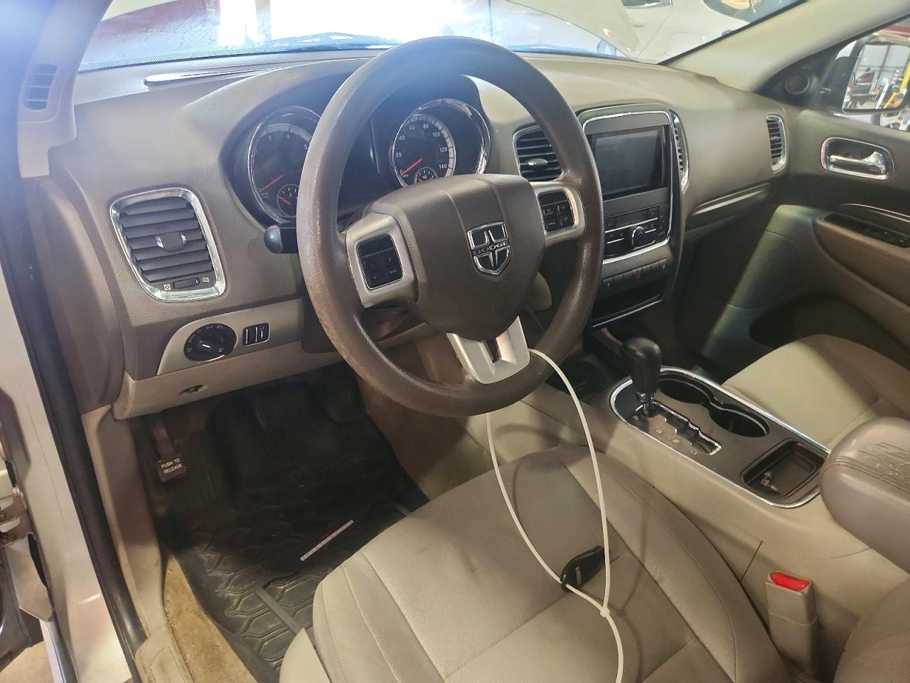 2012 Dodge Durango Sxt Silver vin: 1C4RDHAG4CC153604