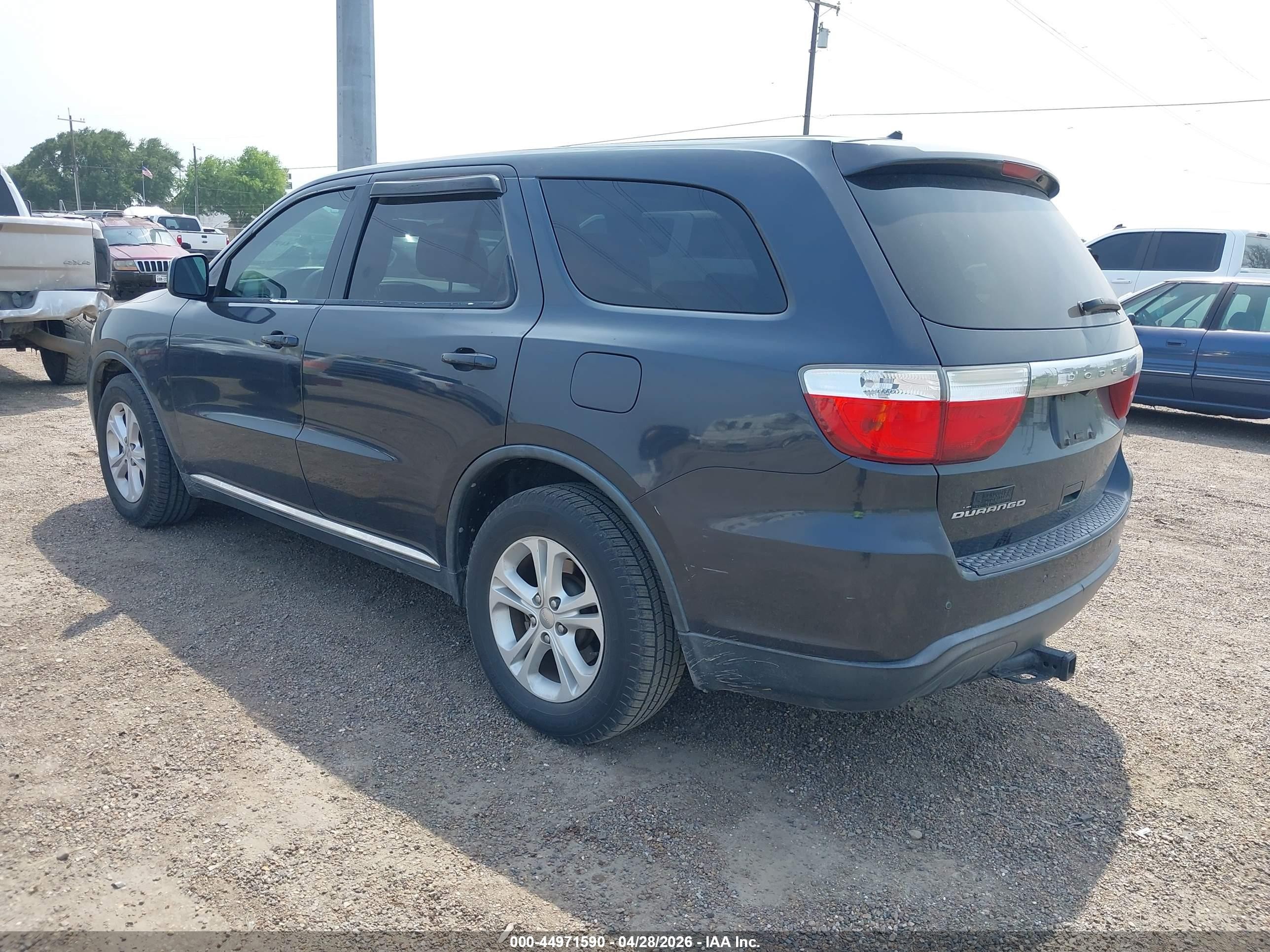 2013 Dodge Durango Sxt Blue vin: 1C4RDHAG4DC657409